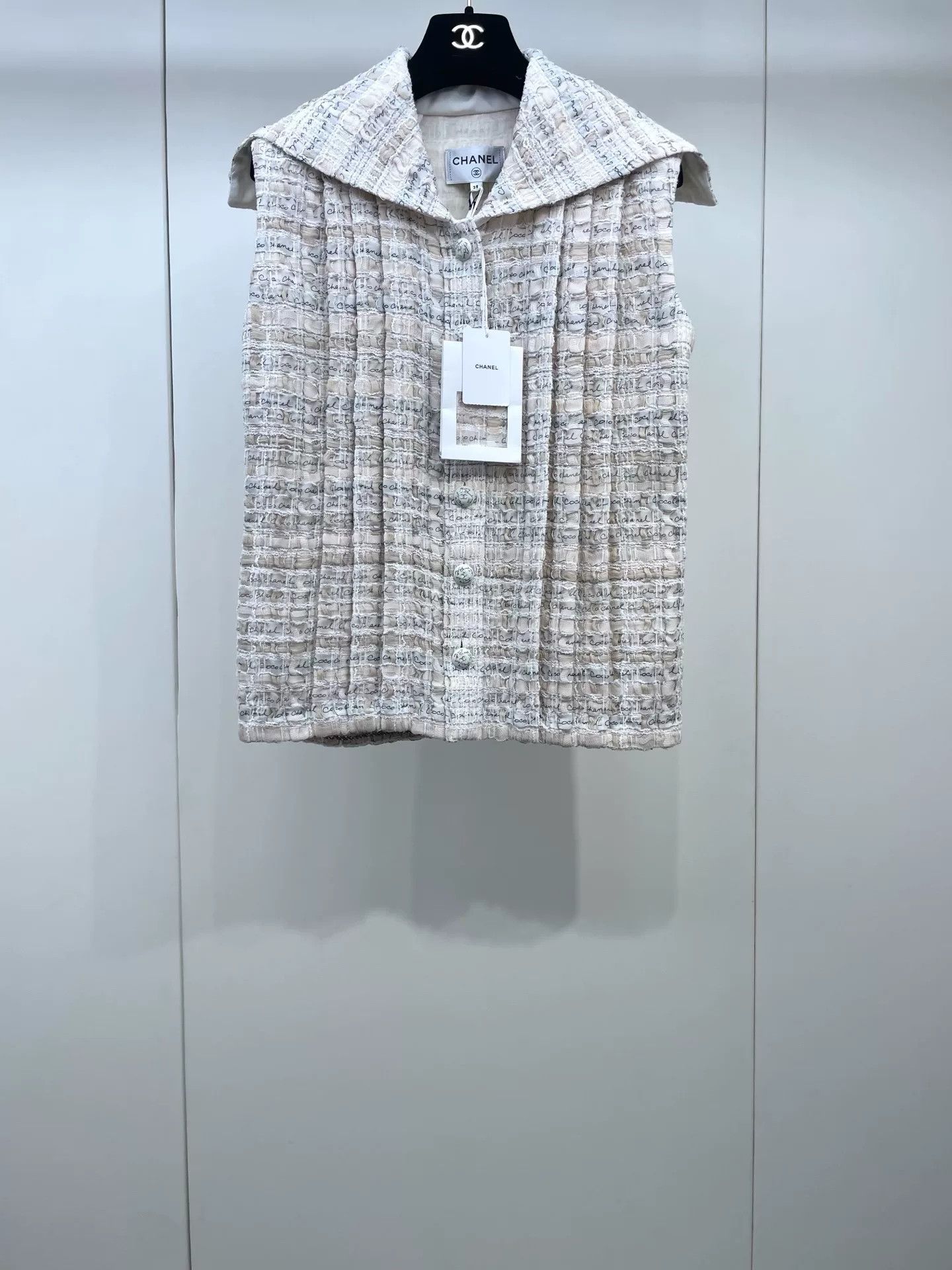 Chanel Chanel 22C Sailor Collar Vest Size S / US 4 / IT 40 - 1 Thumbnail