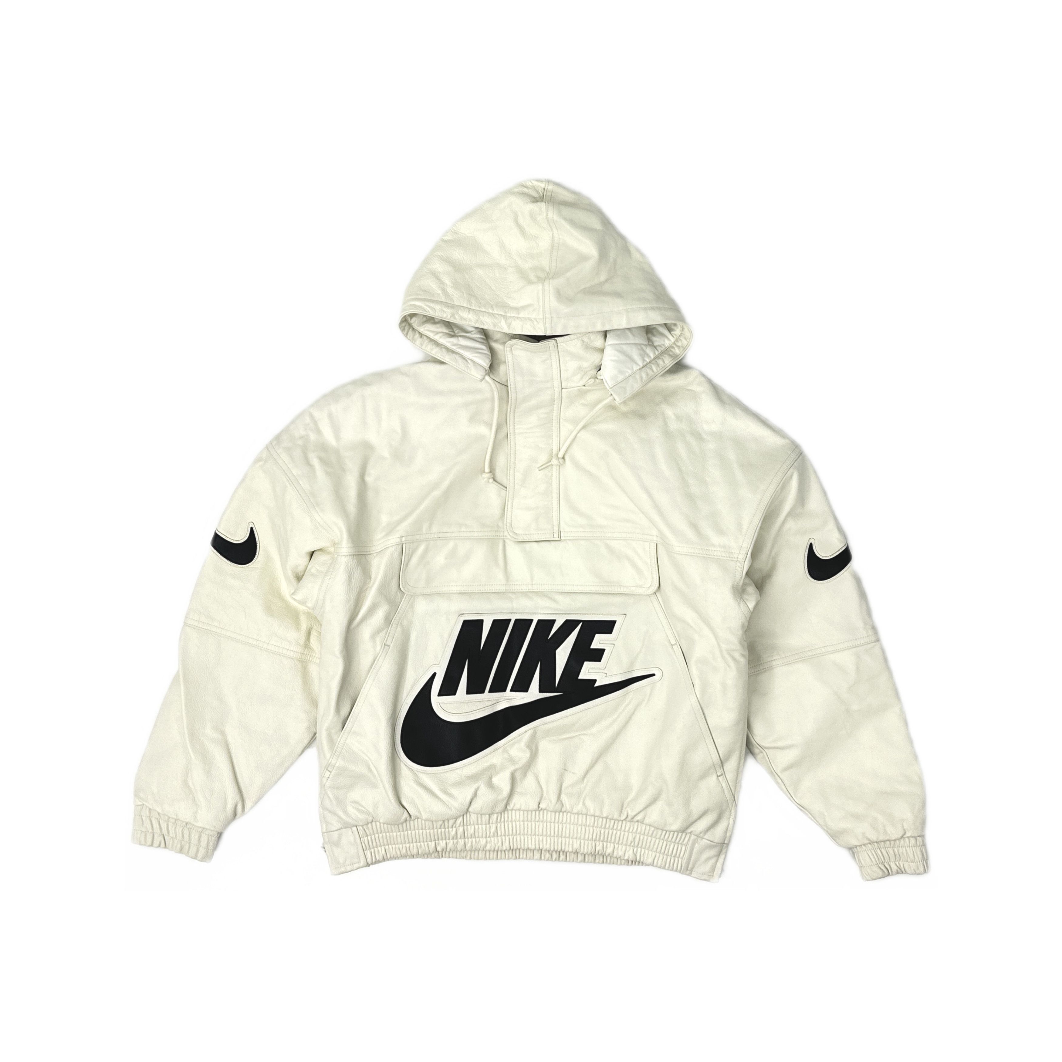 Supreme Leather Anorak | Grailed