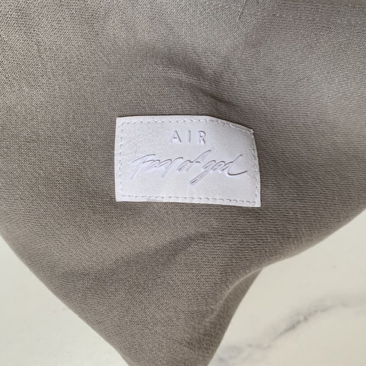 Fear of God × Nike Nike x Fear Of God Double Hood Hoodie Dust/Sail Size US L / EU 52-54 / 3 - 7 Thumbnail