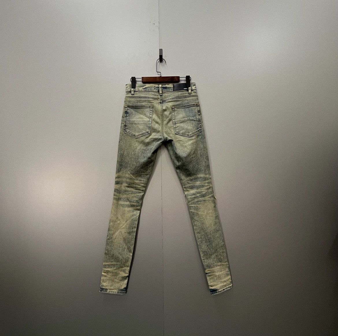 Amiri AMIRI Blue Washed Destroyed Jeans-2506 Size US 30 / EU 46 - 2 Thumbnail