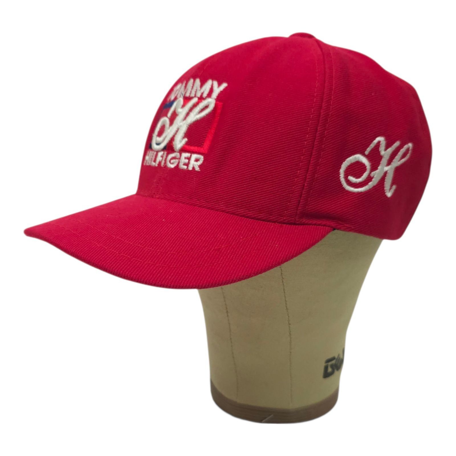 Tommy Hilfiger Tommy Hilfiger Spell Out Strapback Cap Embroidered Vintage 9 Size ONE SIZE - 2 Thumbnail