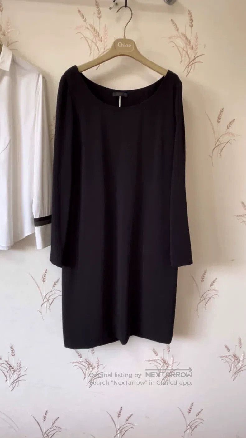 The Row The row Black minimalist dress Size M / US 6-8 / IT 42-44 - 1 Thumbnail