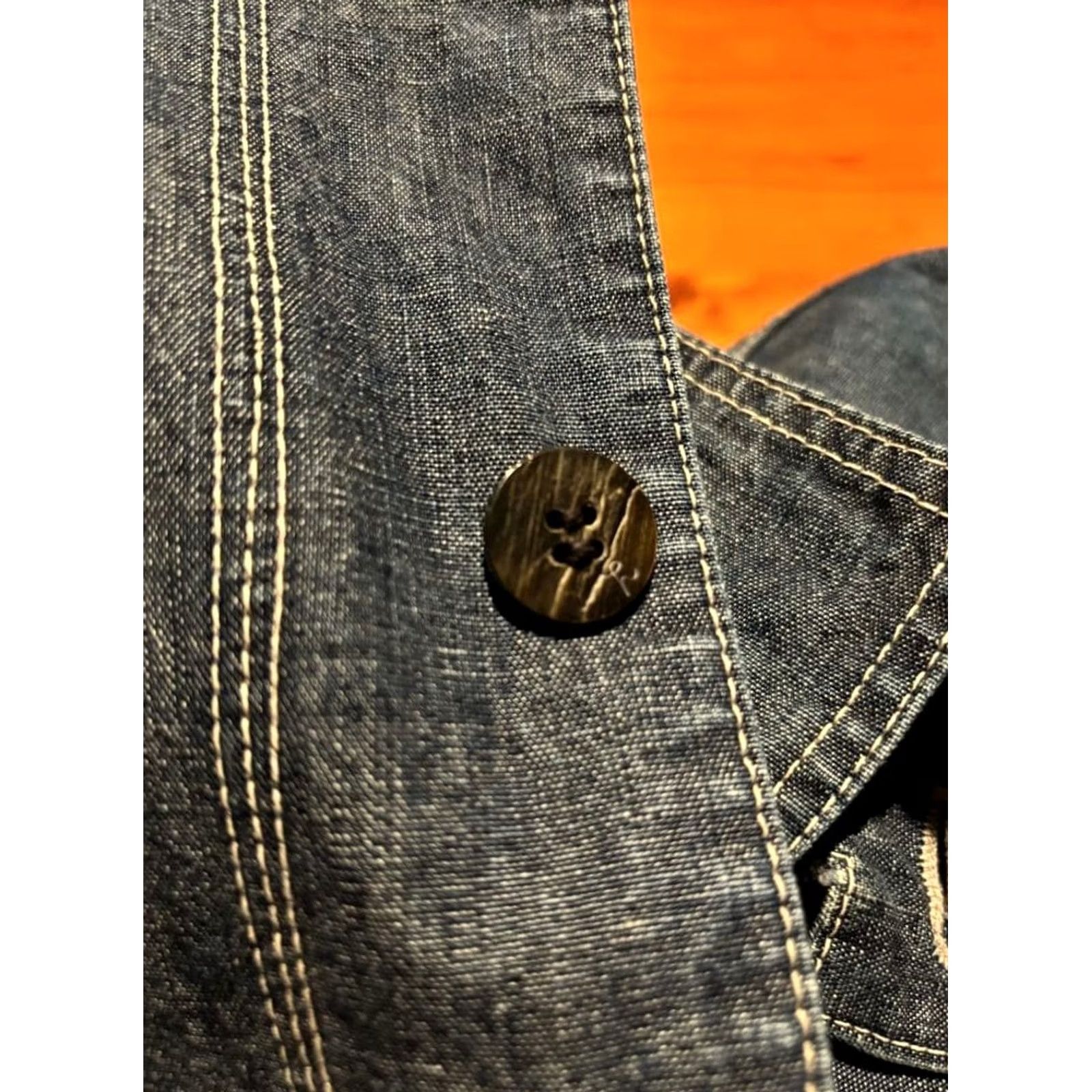 Issey Miyake ISSEY MIYAKE HAI SPORTING GEAR DENIM JACKET MEN Multicolor Cotton M Used Jacket Mens Denim Jacket Denim Jacket Men Multicolor Cotton M Used Size US M / EU 48-50 / 2 - 7 Thumbnail