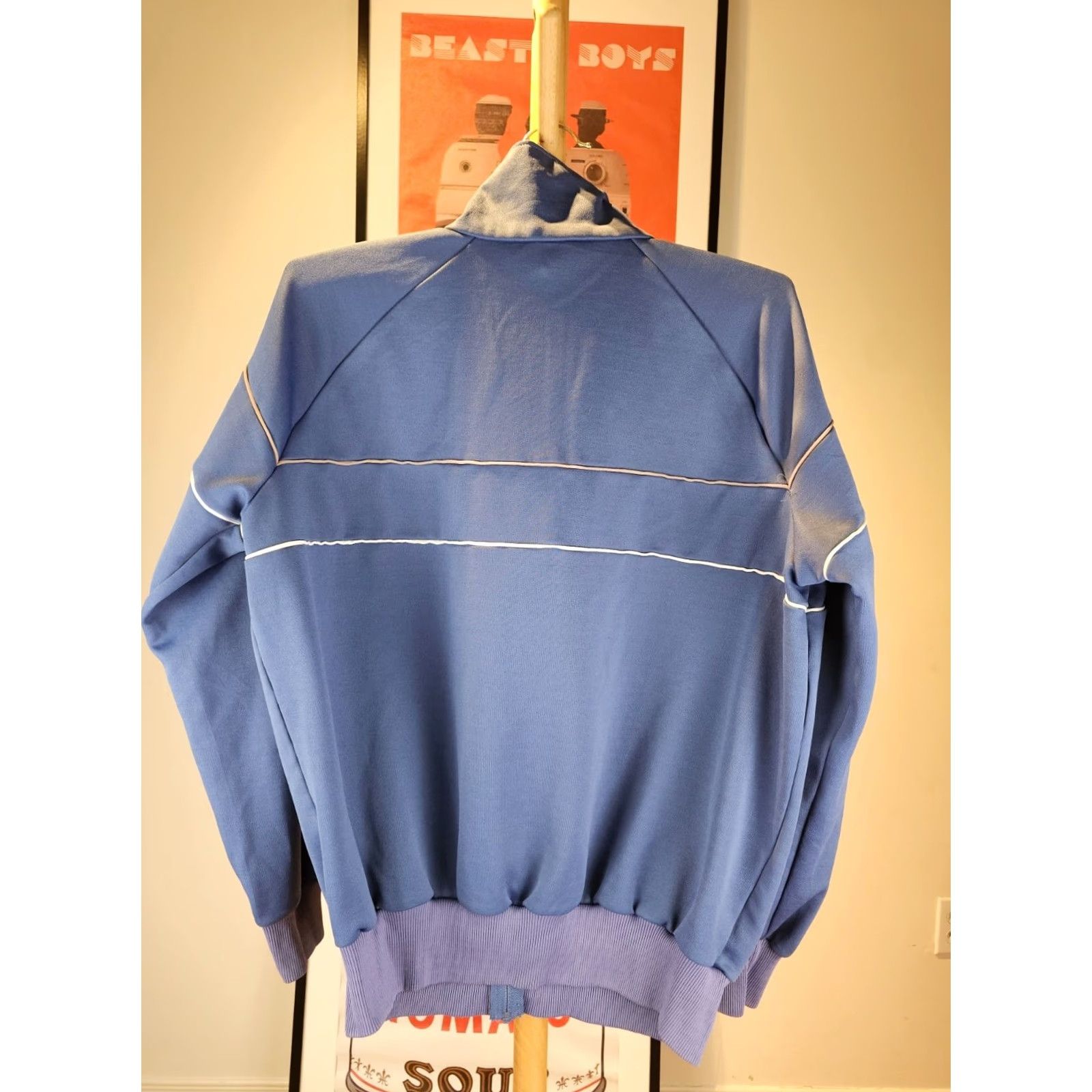 Adidas VINTAGE Adidas Track Jacket XL Blue Mens XL Adult 70s Trefoil Track Top Jacket Size XL Size US XL / EU 56 / 4 - 5 Thumbnail