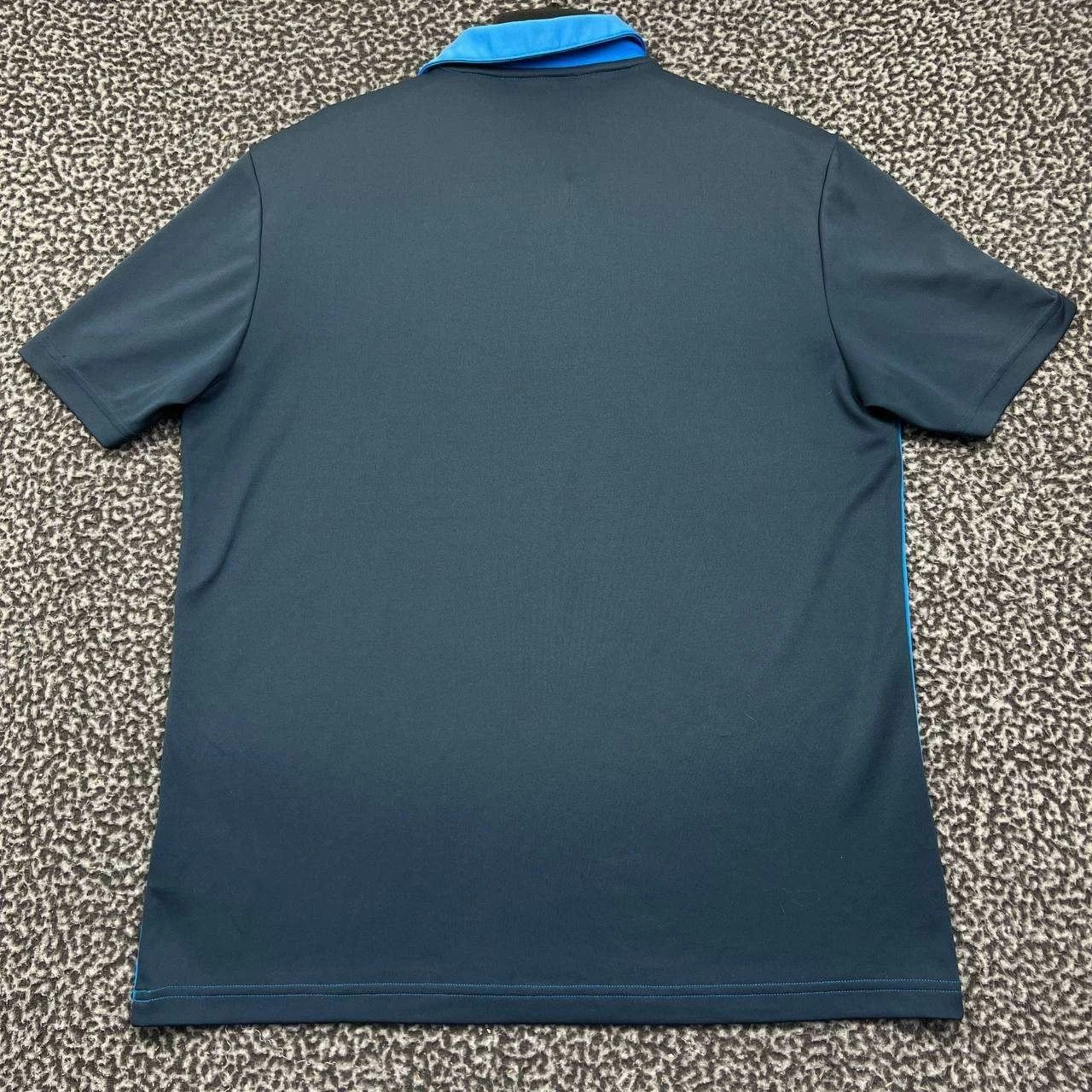 Adidas Adidas Golf Polo Shirt Men Blue Short Sleeve Collared M Size US M / EU 48-50 / 2 - 2 Thumbnail