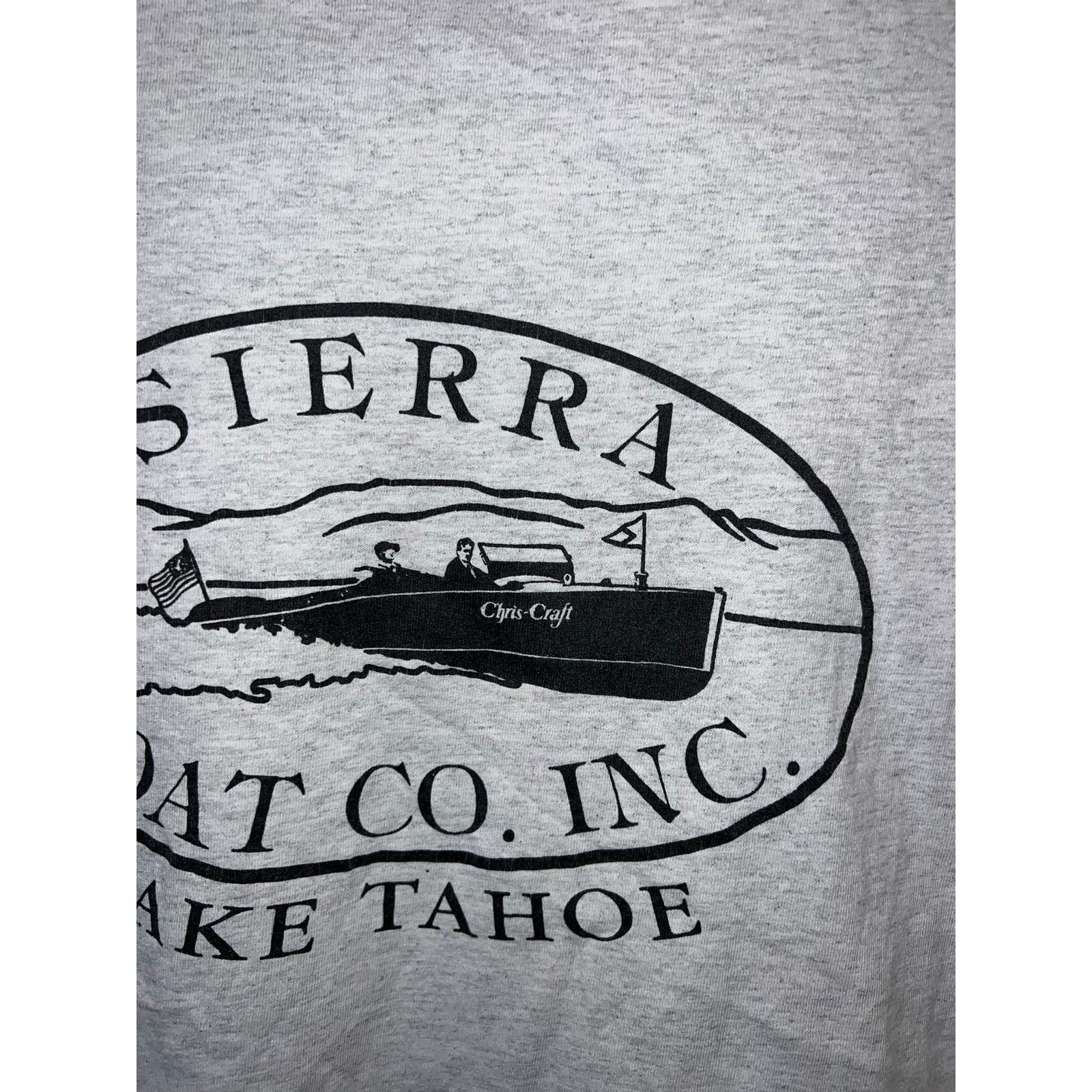 Vintage Y2K Women's Sierra Boat Lake Tahoe Crop Top Shirt Women XL Size XL / US 12-14 / IT 48-50 - 9 Thumbnail