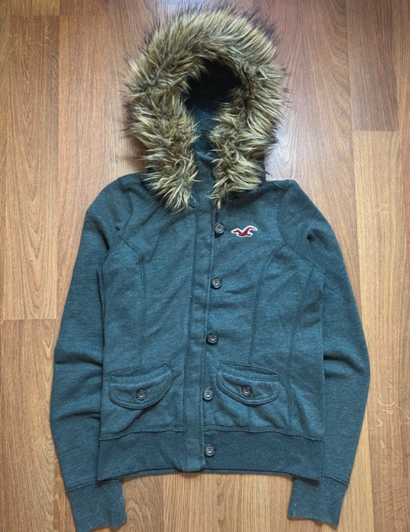 Hollister Hollister zip hoodie y2k Size S / US 4 / IT 40 - 1 Thumbnail