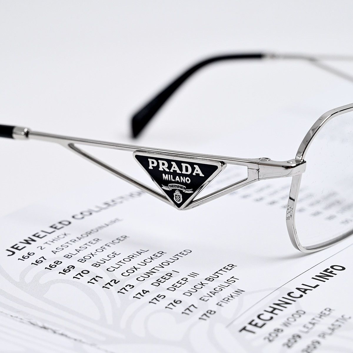 Prada PRADA 0PR A53V GLASSES Size ONE SIZE - 3 Thumbnail