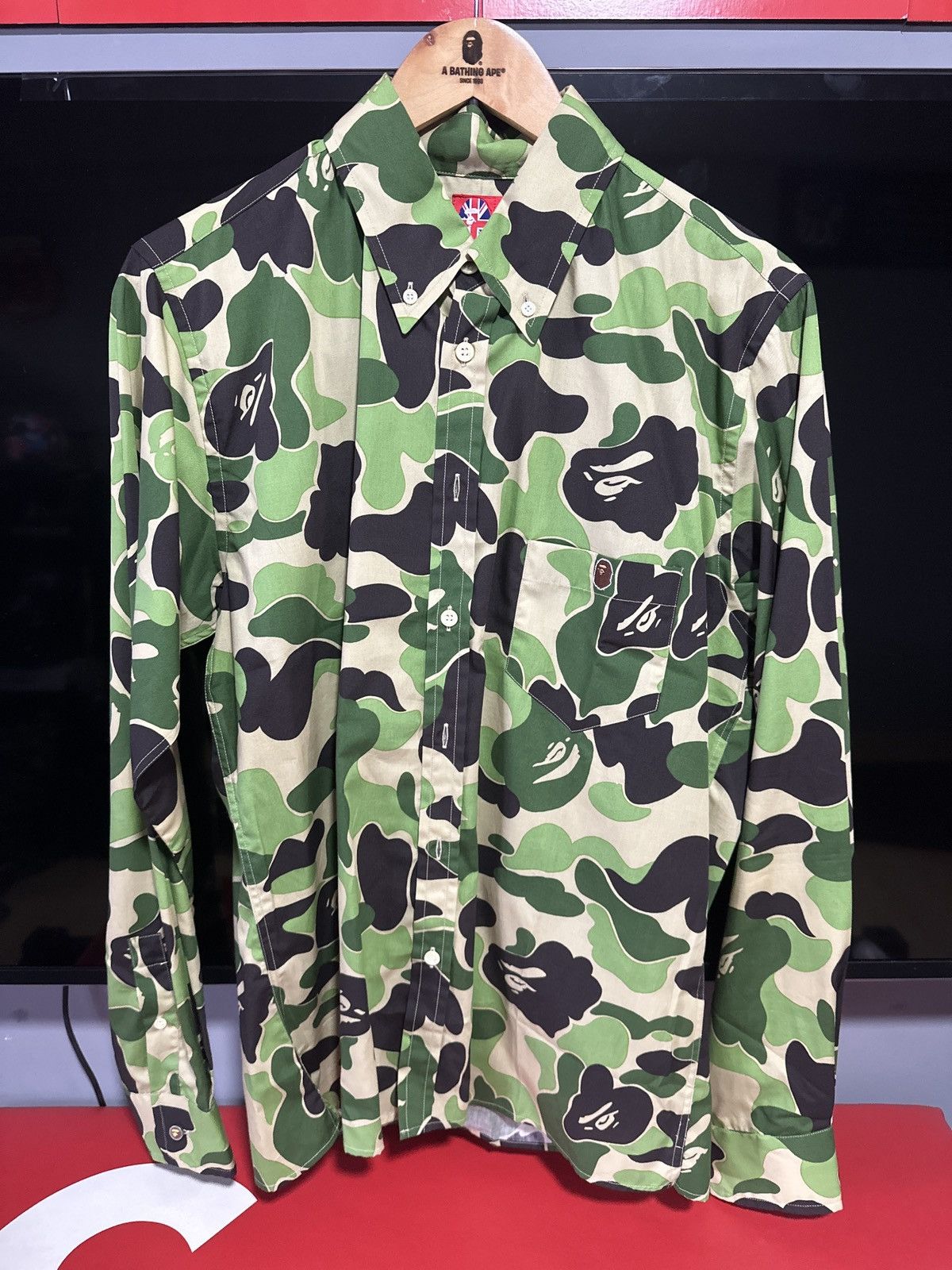 Bape Bape shirt Size US M / EU 48-50 / 2 - 1 Thumbnail