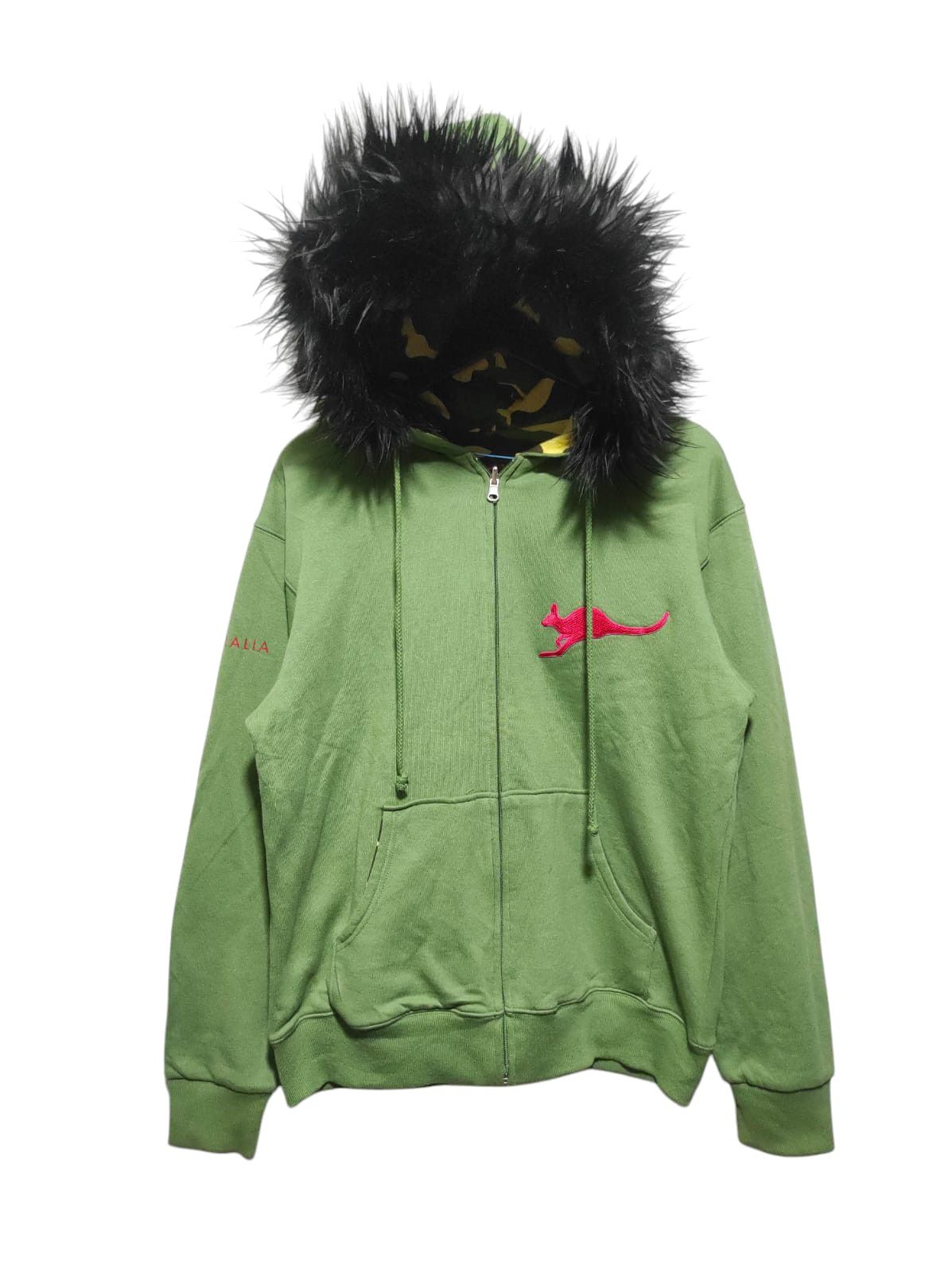 Hysteric Glamour Reversible Australia Camo Fur Zip Hoodie Lgb style Size US M / EU 48-50 / 2 - 2 Thumbnail