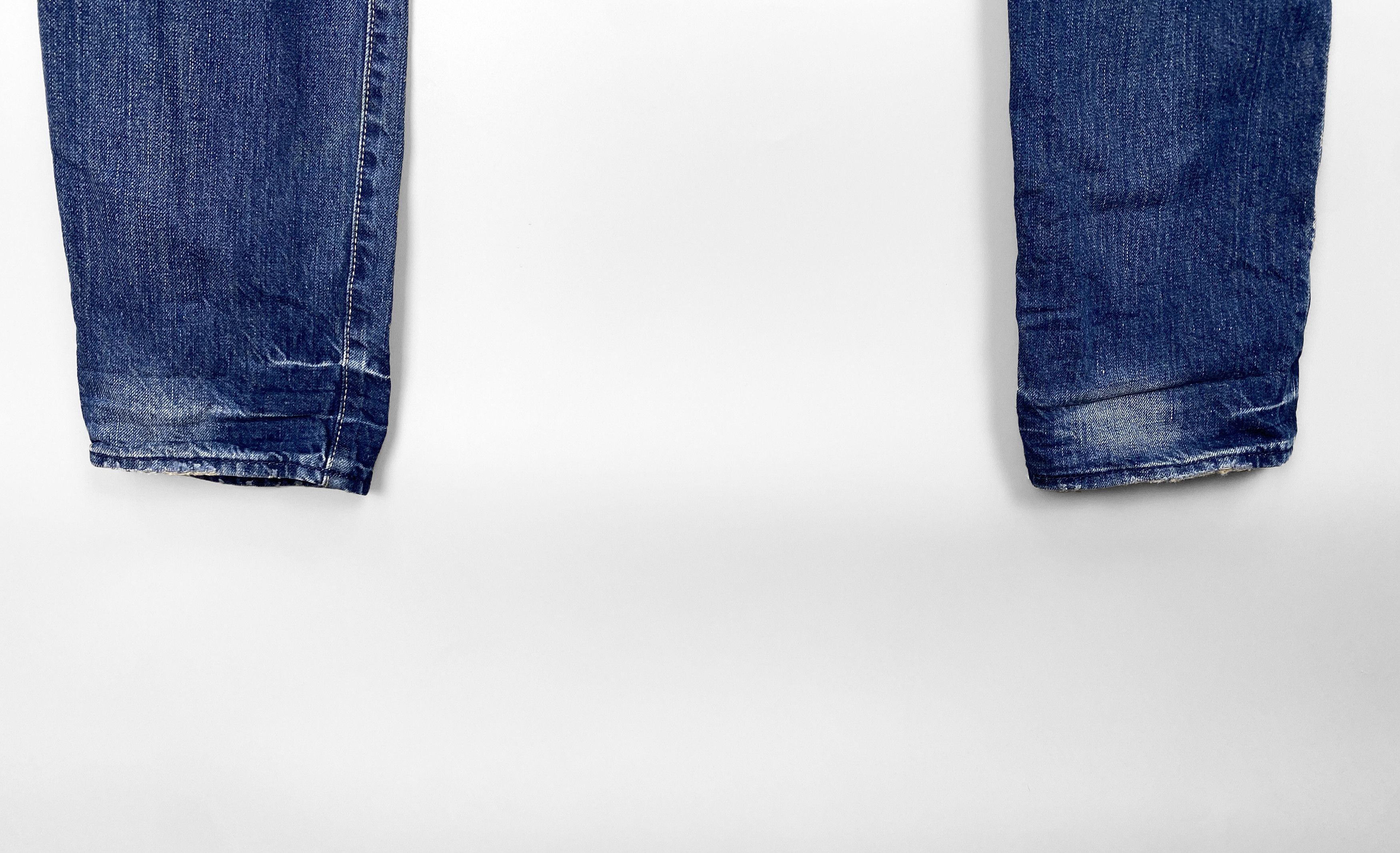 Acne Studios Acne Jeans Hug Lost Denim Jeans Leather Patch W28 L34 Size US 28 / EU 44 - 10 Thumbnail
