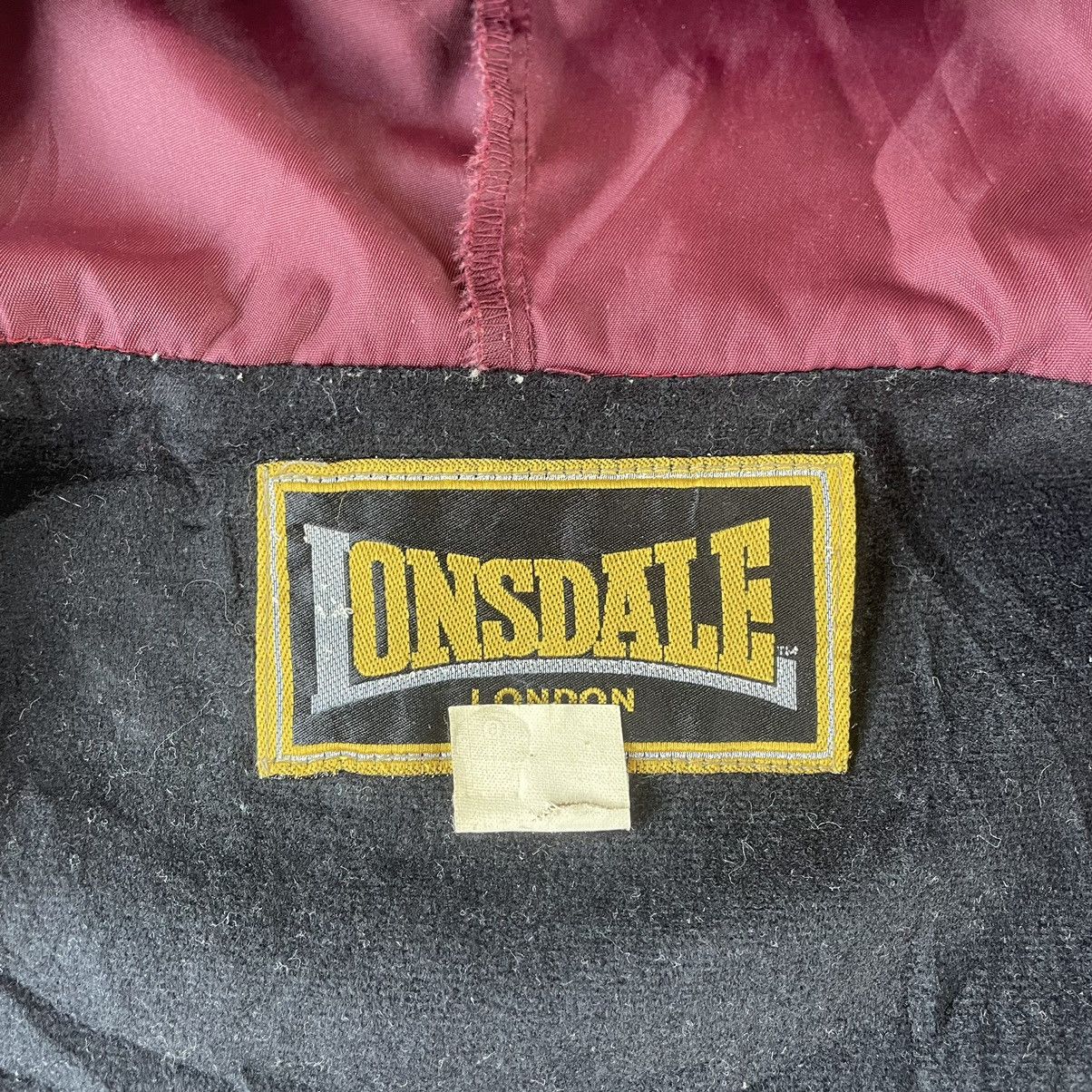 Lonsdale × Vintage 🔥Vintage Lonsdale Hooded Full Zipper Sportswear Light Jacket Size US XL / EU 56 / 4 - 11 Thumbnail