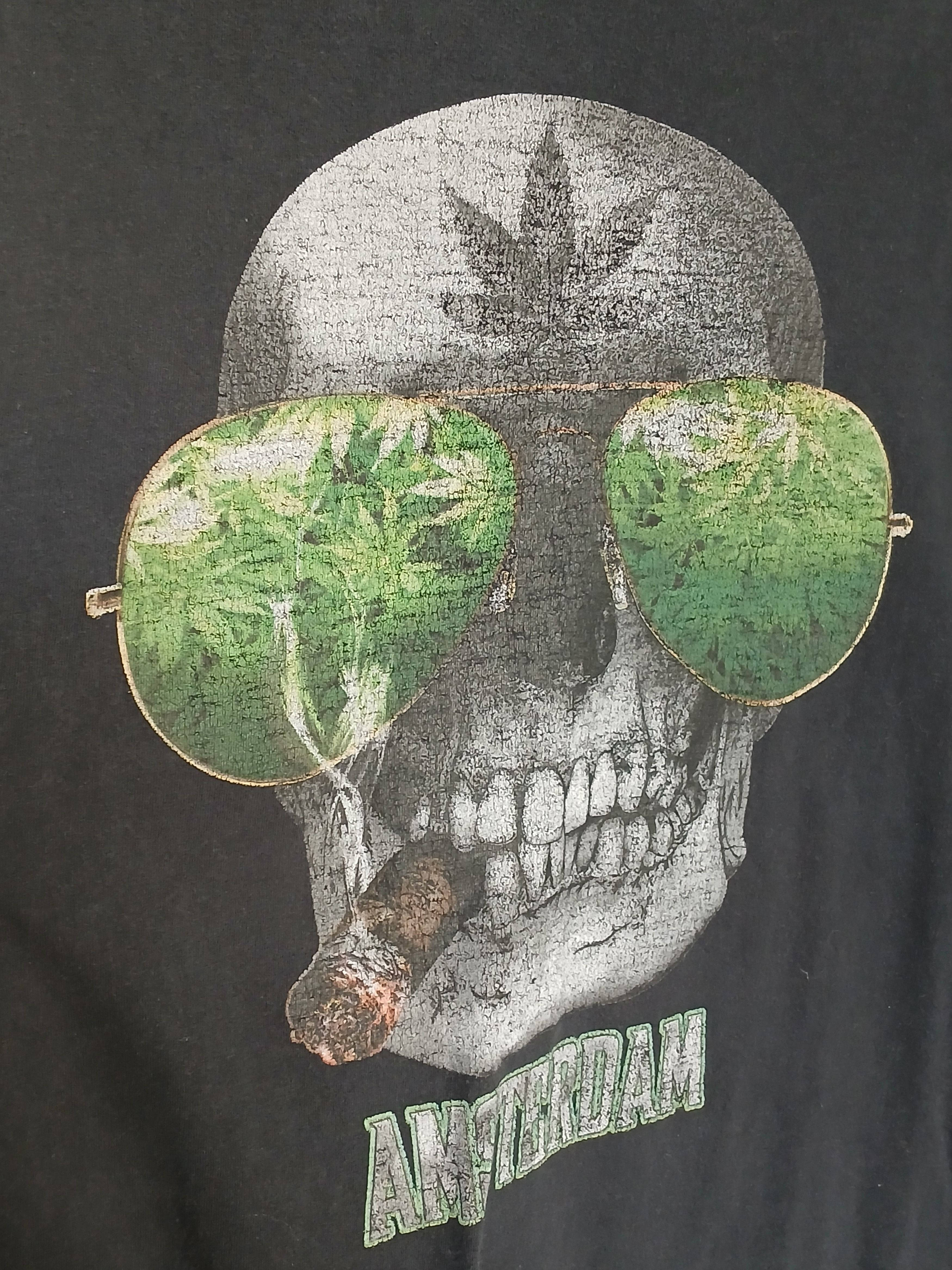 Gildan Amsterdam Marijuana Weed T-Shirt Size US XL / EU 56 / 4 - 3 Thumbnail
