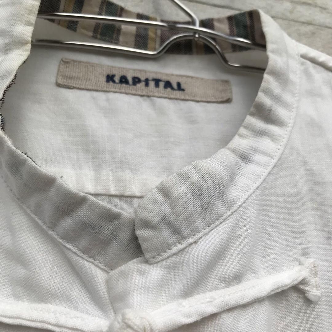 Kapital Linen Shirt Size US L / EU 52-54 / 3 - 6 Thumbnail