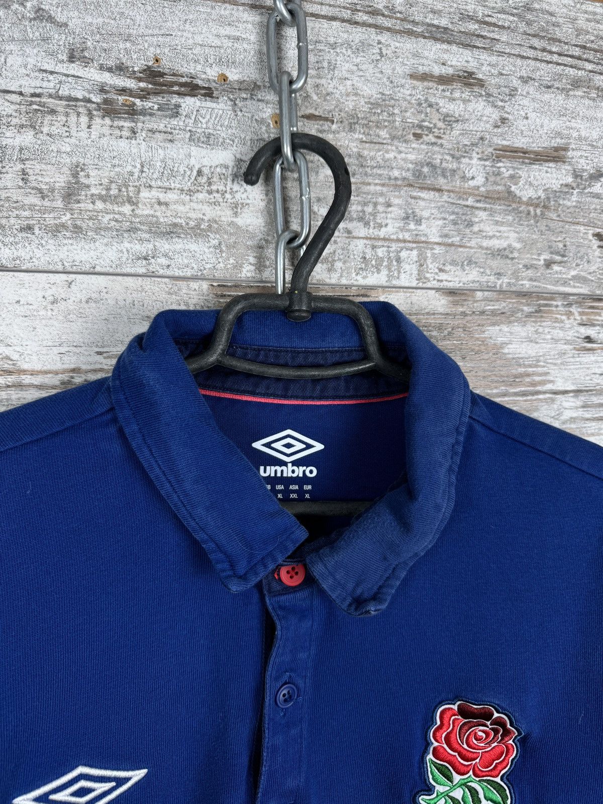 Umbro × Vintage Mens Vintage Umbro England Rugby league sweatshirt T-shirt Size US XL / EU 56 / 4 - 5 Thumbnail