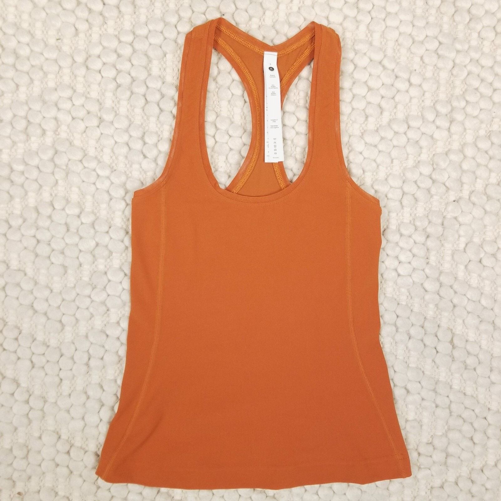 Other Stori Intro Tank Arizona Orange Sz 2 Size XS / US 0-2 / IT 36-38 - 6 Thumbnail