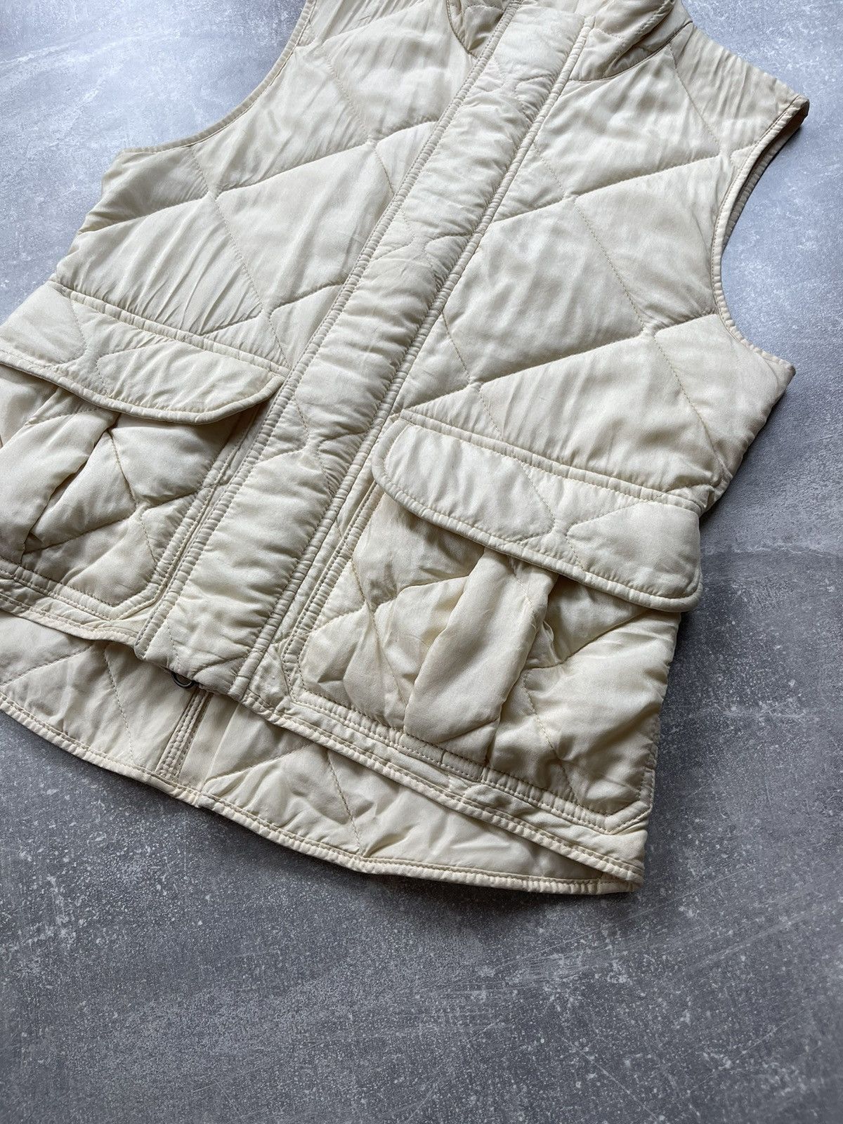 Ralph Lauren Ralph Lauren Quilted Silk Diamond Puffer Gilet Riding Vest Size S / US 4 / IT 40 - 3 Thumbnail