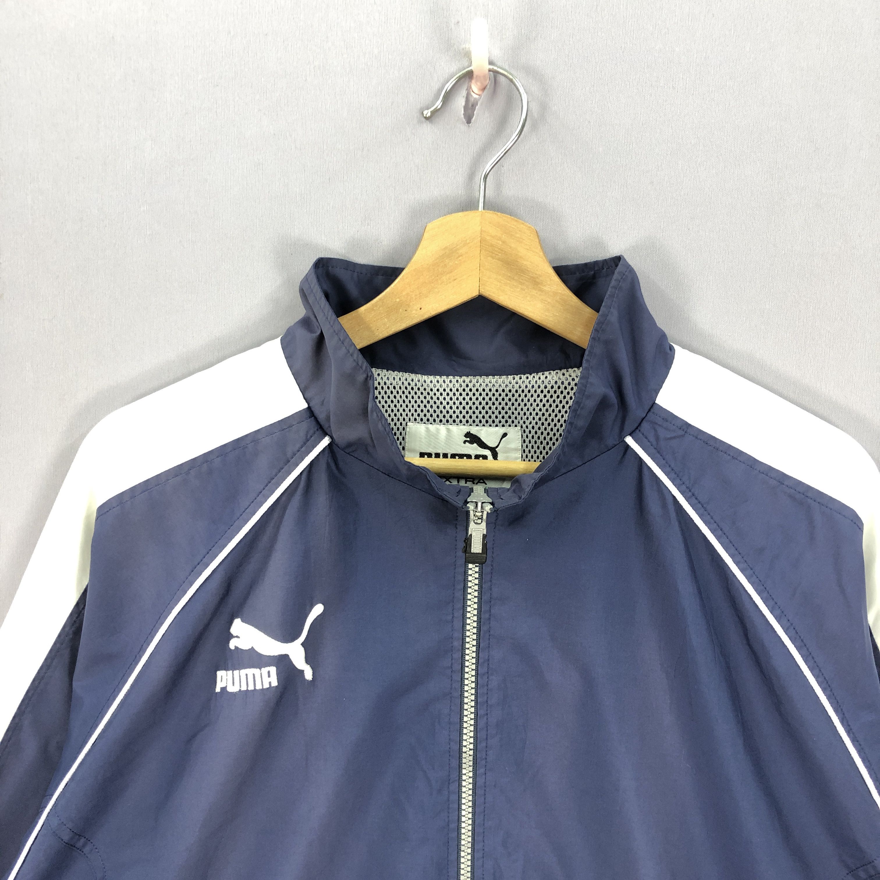 Puma × Vintage Vintage Puma Windbreaker Light Jacket Size US L / EU 52-54 / 3 - 2 Thumbnail