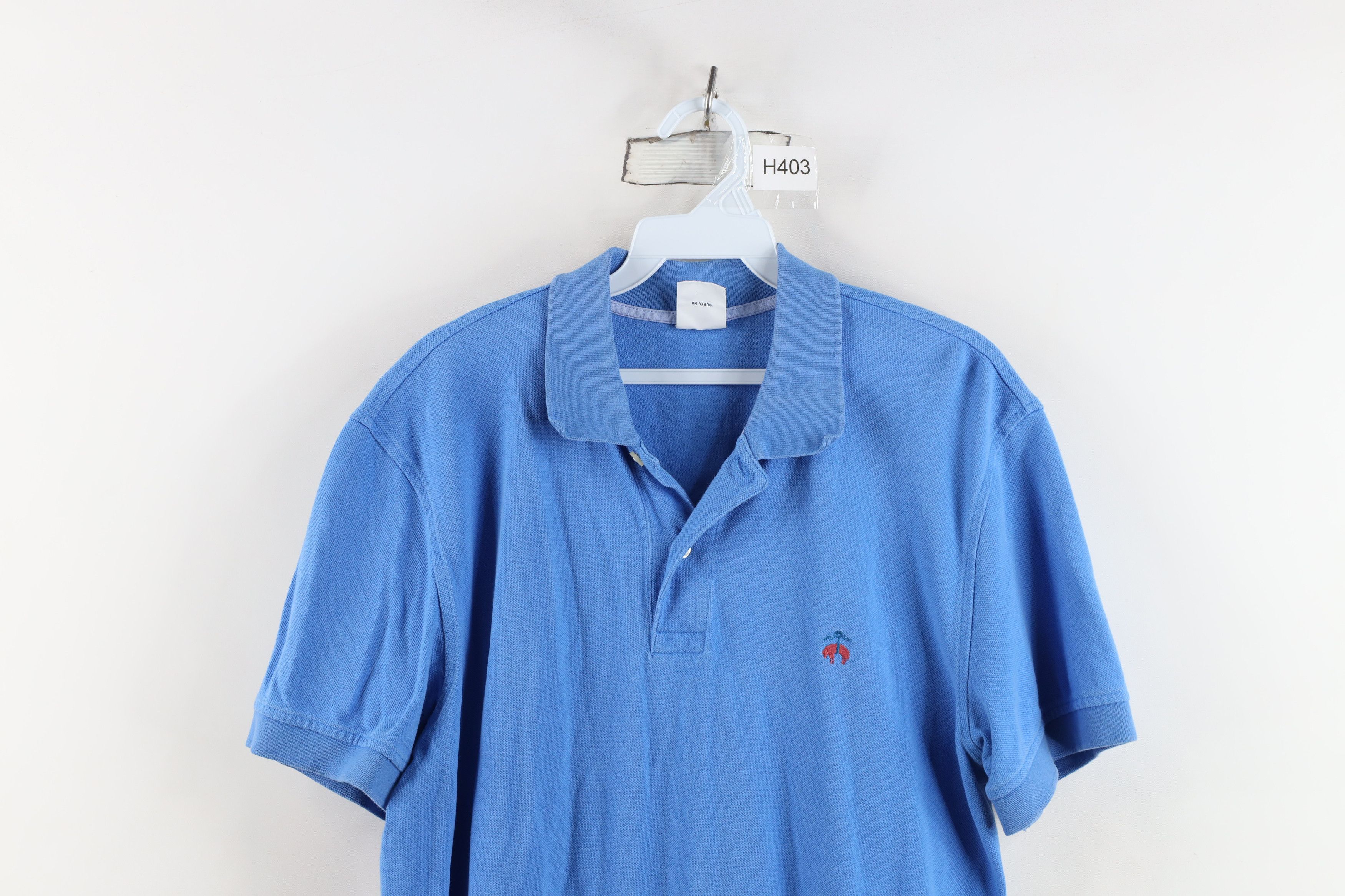Brooks Brothers Vintage Brooks Brothers Slim Fit Performance Golf Polo Size US L / EU 52-54 / 3 - 2 Thumbnail