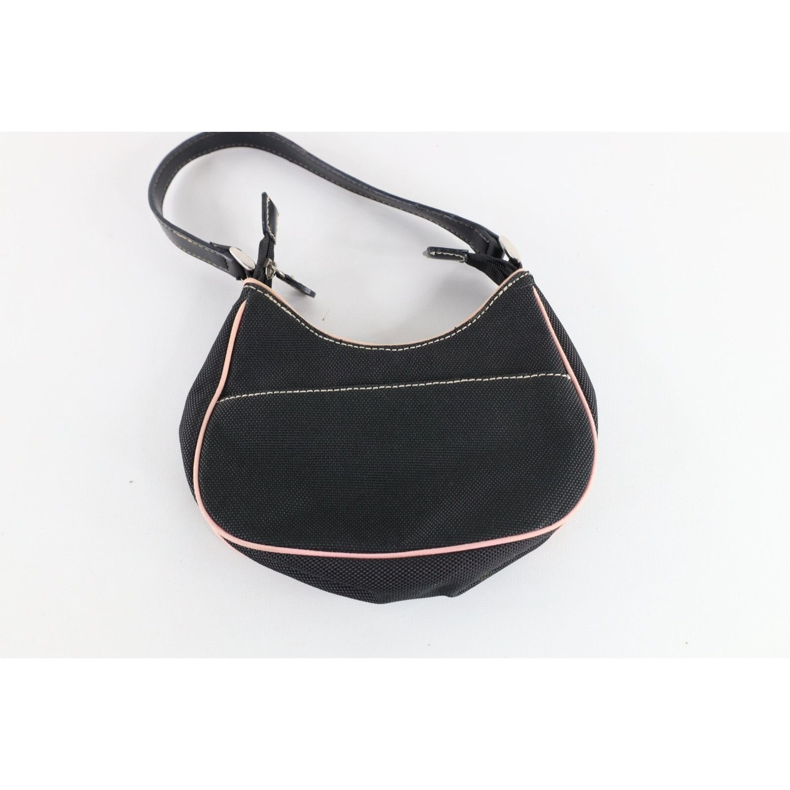 Tommy Hilfiger Vintage 90s Y2K Tommy Hilfiger Nylon Leather Babydoll Purse Size ONE SIZE - 3 Thumbnail