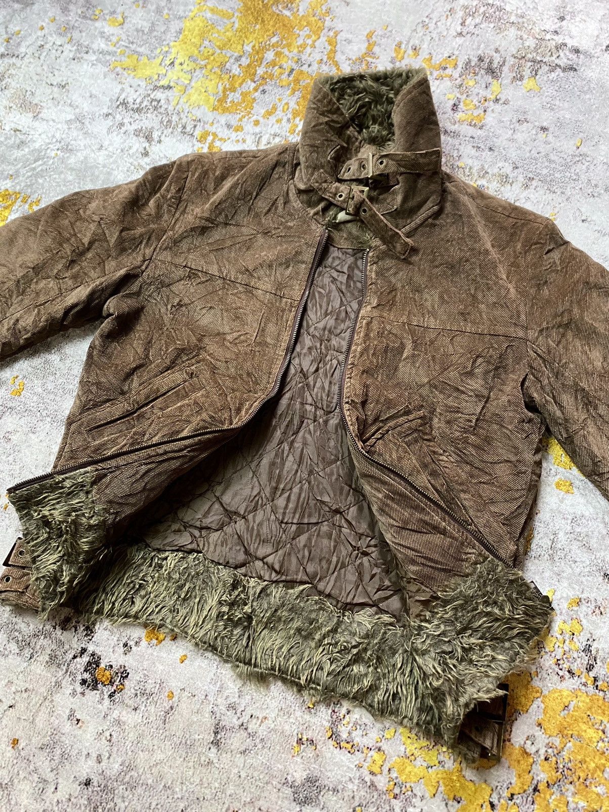 14th Addiction × KMRii × Le Grande Bleu (L.G.B.) Woolrich faux fur corduroy jacket Size US M / EU 48-50 / 2 - 2 Thumbnail