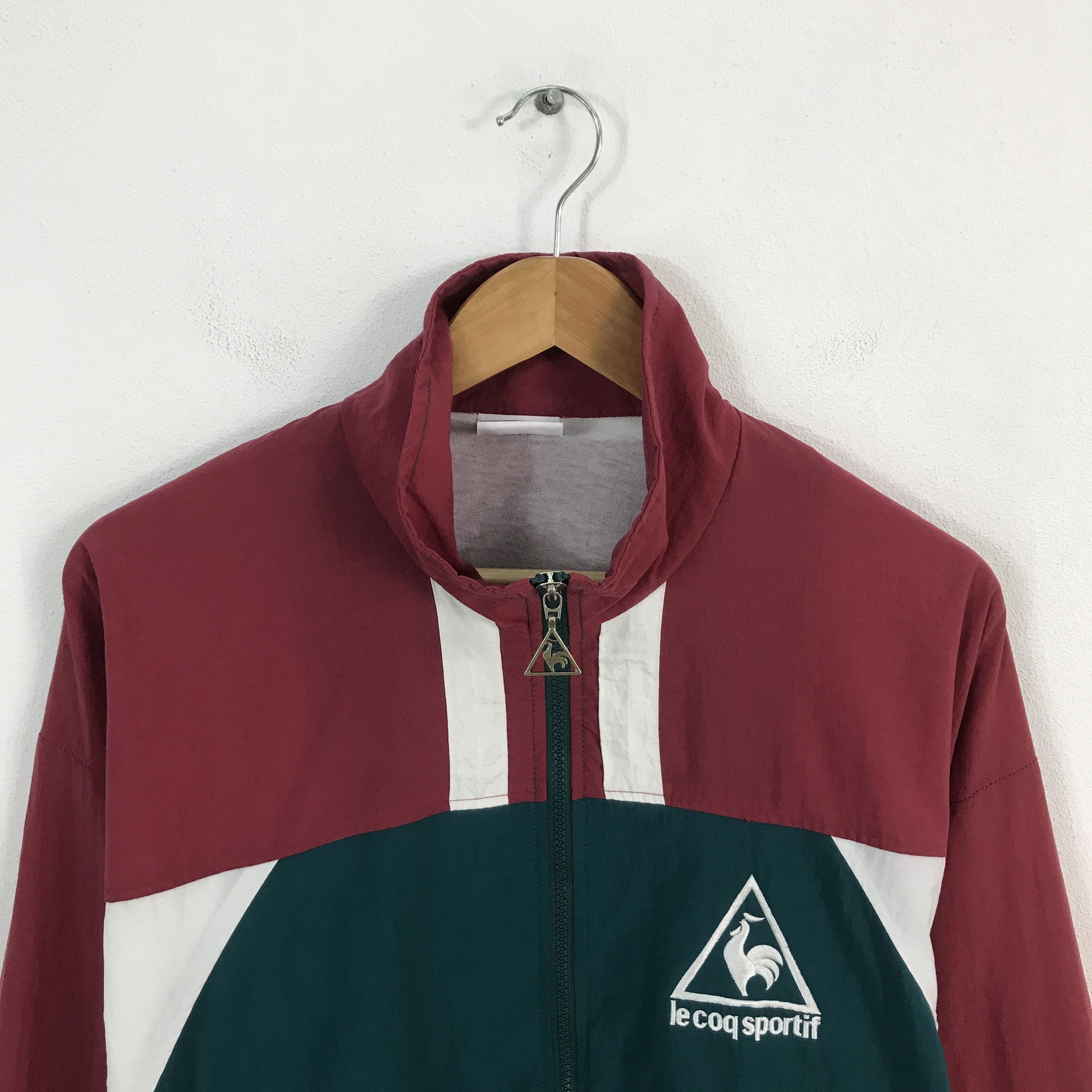 Le Coq Sportif × Vintage Vintage Le coq sportif outdoor multicolour jacket Size US L / EU 52-54 / 3 - 2 Thumbnail