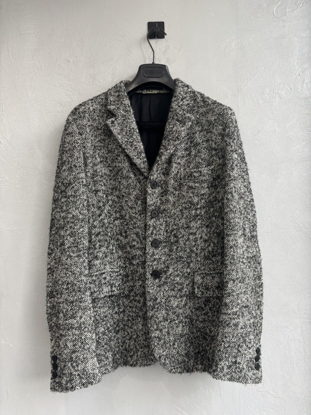 Comme des Garcons Homme Plus Comme Des Garcons Homme Plus FW2012 tweed sport jacket Size 48R - 1 Thumbnail