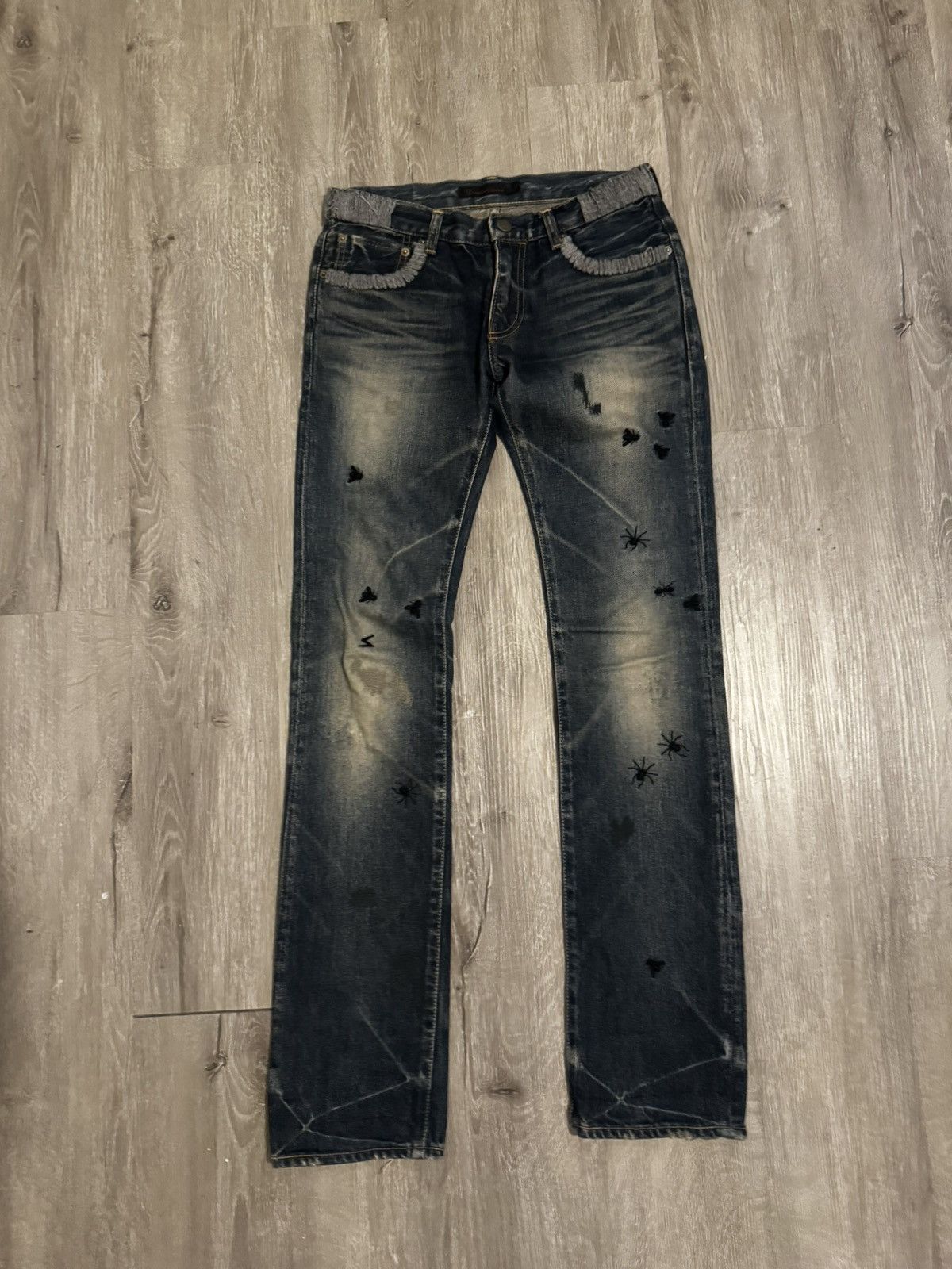 Undercover Undercover AW06 bug denim Size 27" / US 4 / IT 40 - 1 Thumbnail