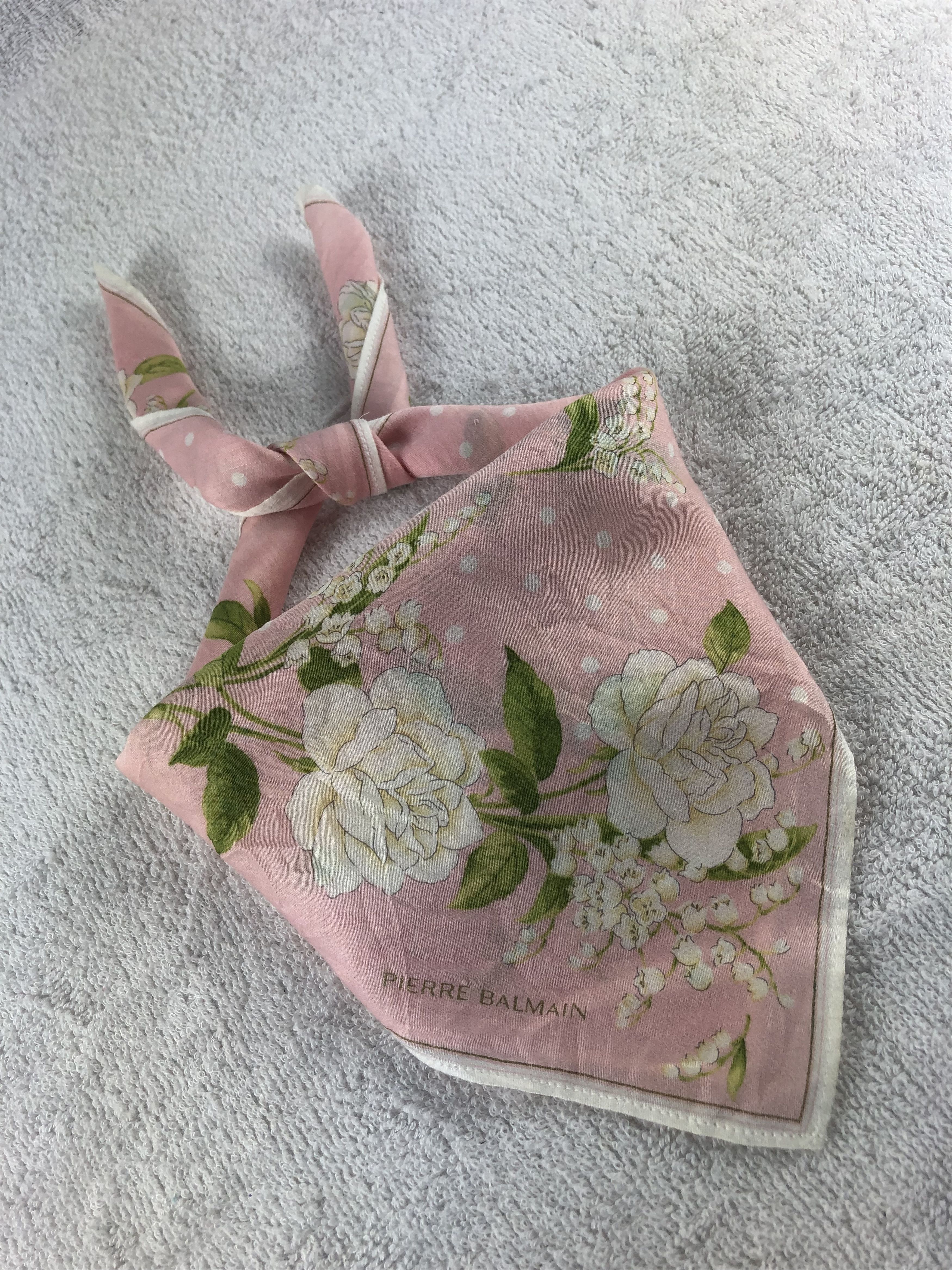 Pierre Balmain × Vintage Pierre Balmain Handkerchief / Bandana / Neckerchief Size ONE SIZE - 2 Thumbnail