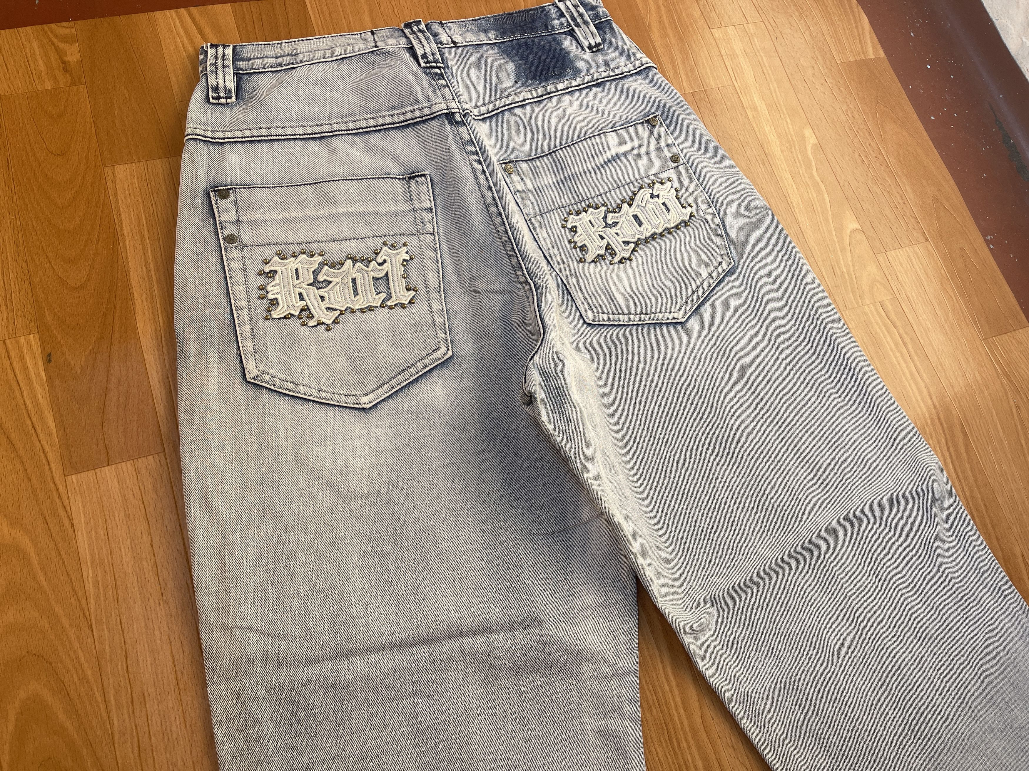 Karl Kani KARL KANI jeans, baggy, vintage Kani jeans, 90s hip hop W 32 Size US 32 / EU 48 - 4 Thumbnail