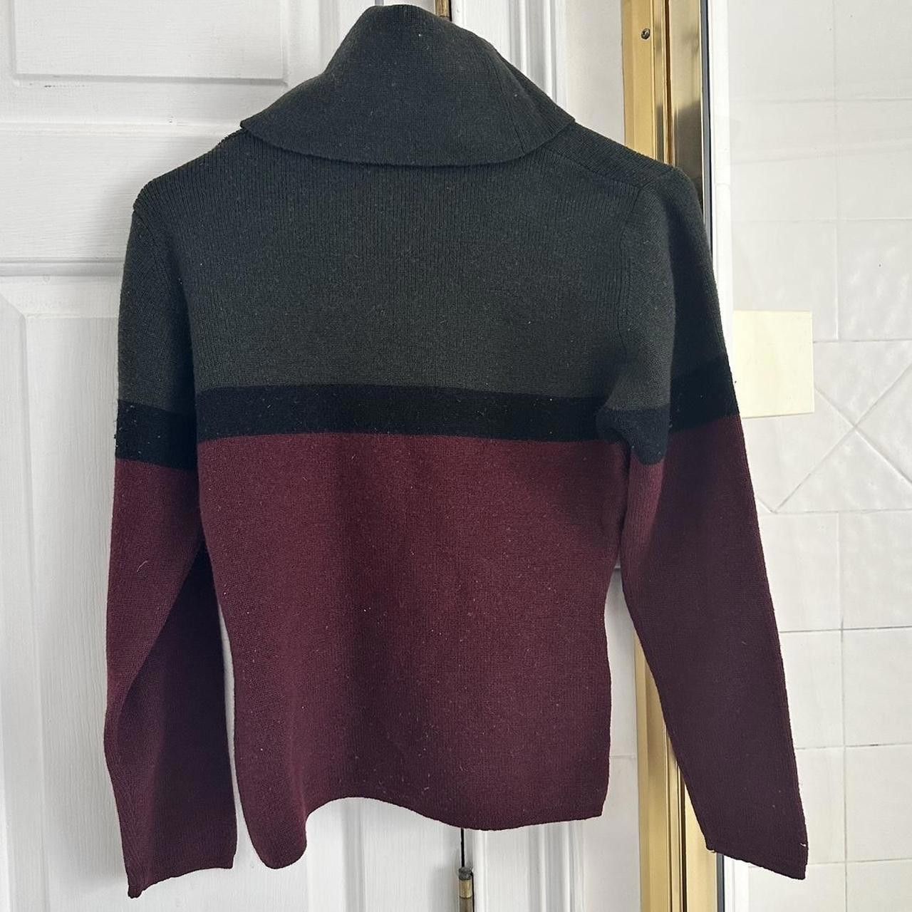 Designer Women's Burgundy and Multi Jumper Size S / US 4 / IT 40 - 2 Thumbnail