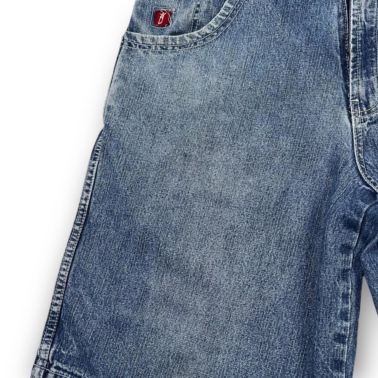JNCO JNCO Men's Blue Shorts Size US 33 - 4 Thumbnail