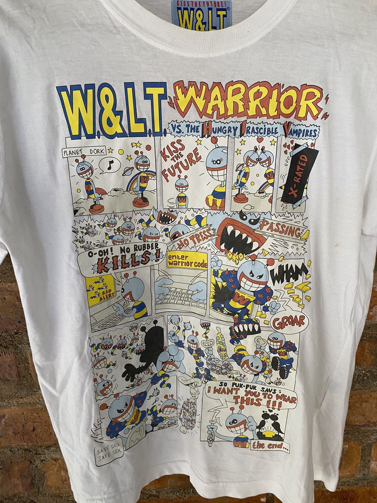 Walter Van Beirendonck SS98 W&LT Puk Puk punk Comic Tee Size US M / EU 48-50 / 2 - 3 Thumbnail