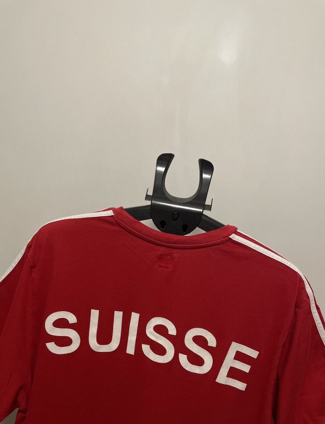 Vintage Adidas Vintage Suisse Jersey Shirt World Cup Size US XL / EU 56 / 4 - 3 Thumbnail
