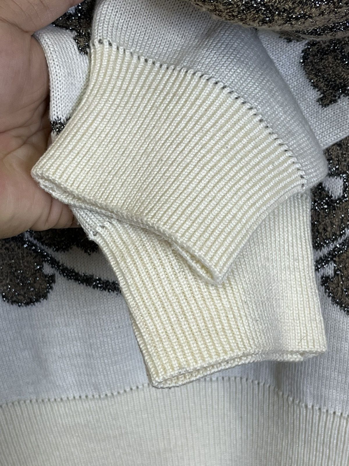 Japanese Brand vintage japanese HOMME LIBRE wolf embroidered knit sweats Size L / US 10 / IT 46 - 10 Thumbnail