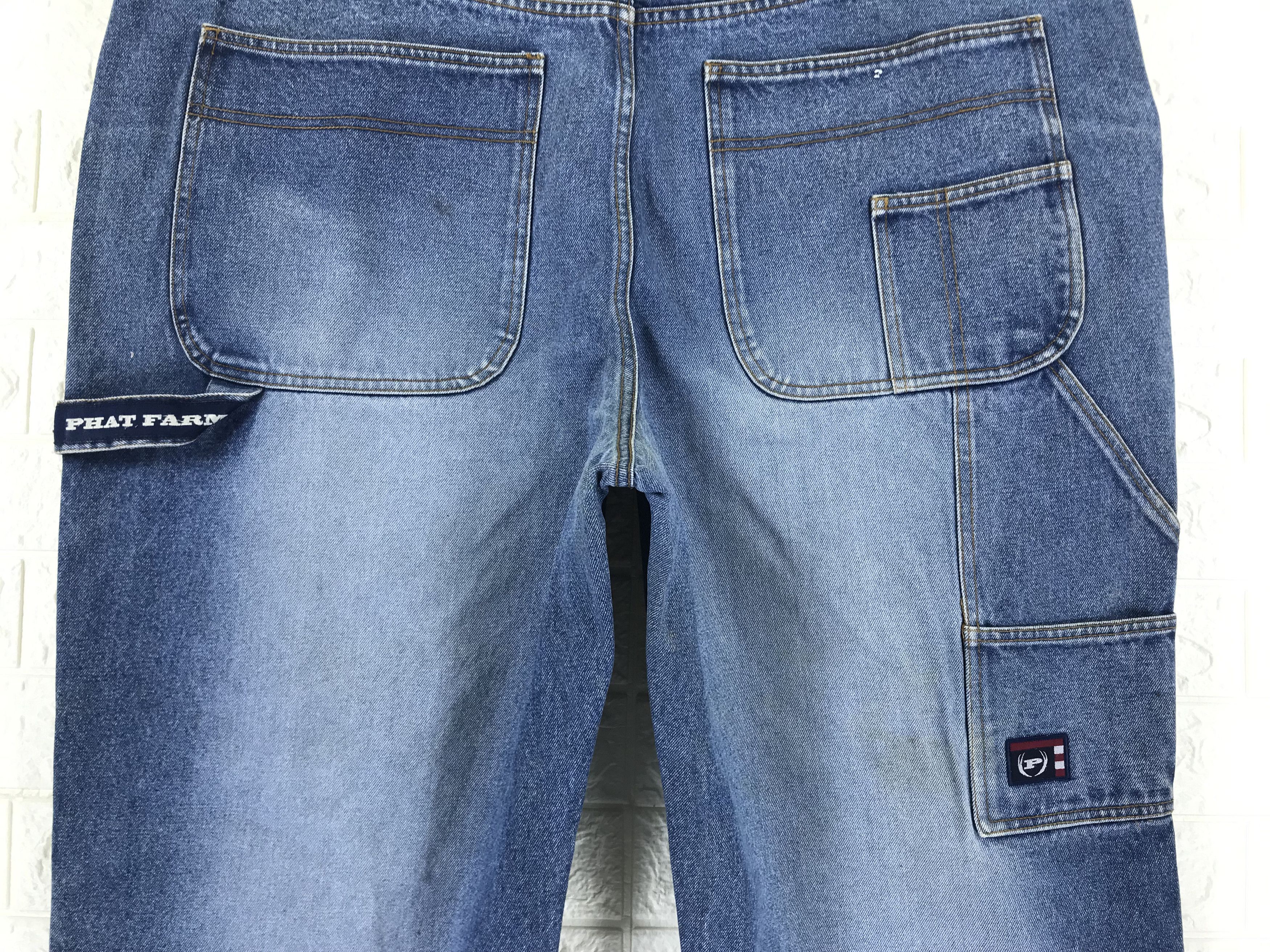 Phat Farm Vintage Phat Farm Oversized Carpenter Wide Baggy Jeans 48x33 Size US 44 / EU 60 - 3 Thumbnail