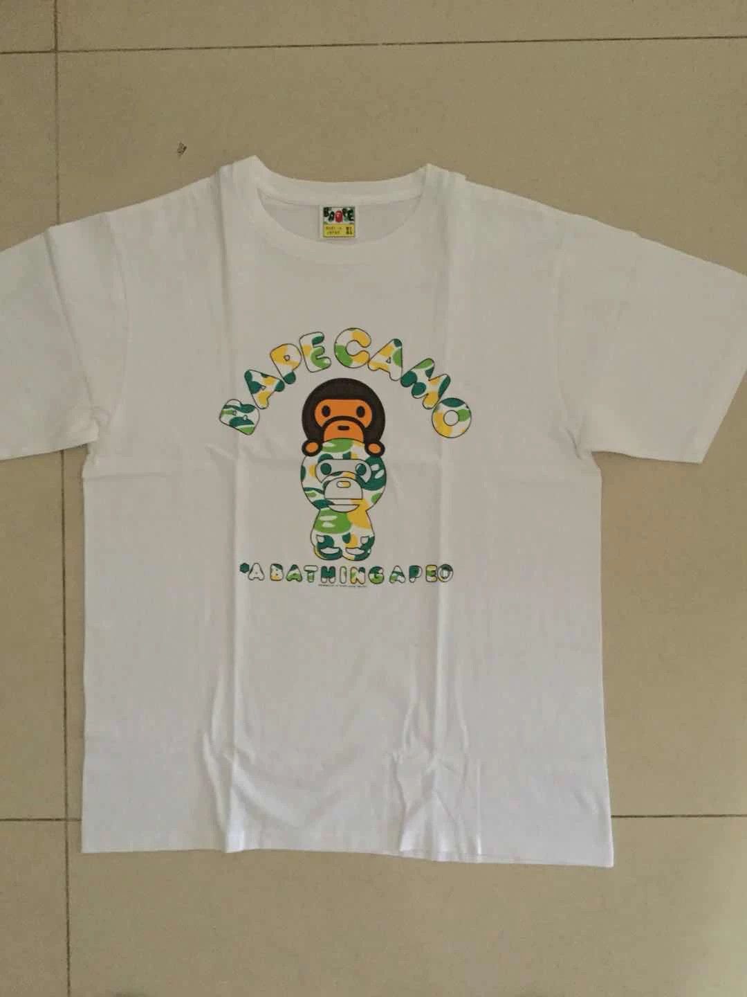 Bape Bape T Shark T-Shirt Casual Short Sleeve Size US XL / EU 56 / 4 - 1 Thumbnail