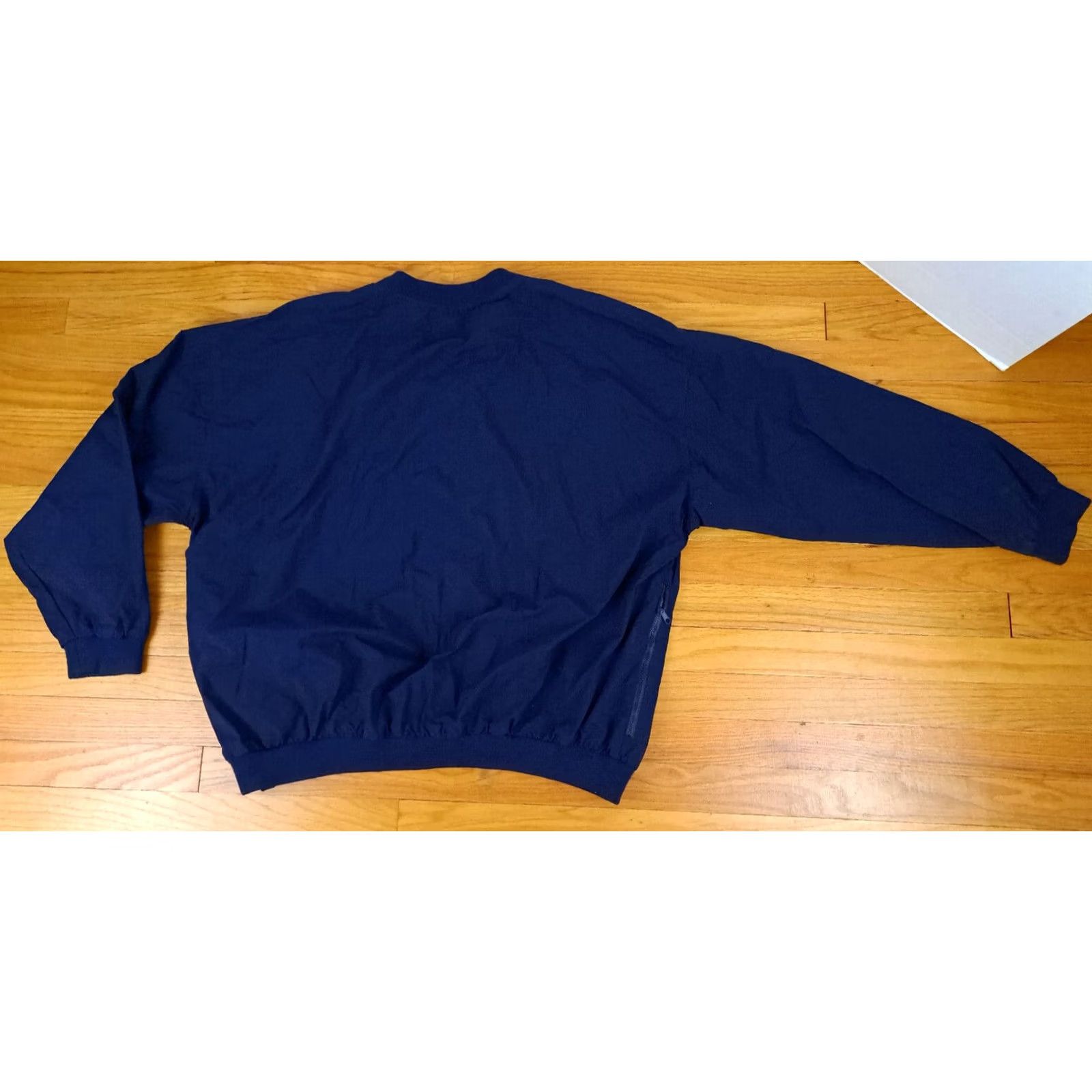 Izod IZOD Nylon Windbreaker Jacket XL Blue Unisex Adults Golf Size US XL / EU 56 / 4 - 6 Thumbnail