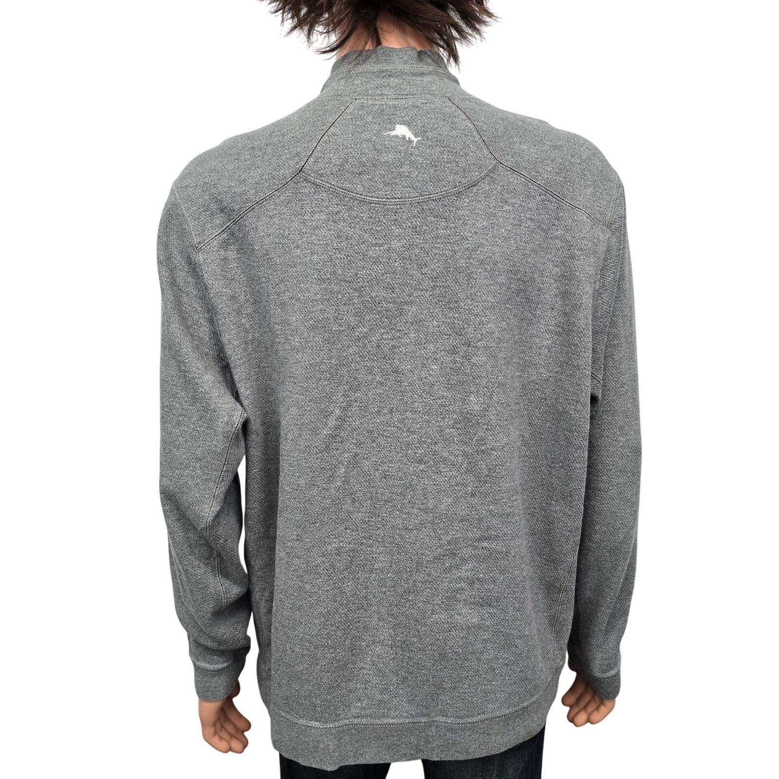 Tommy Bahama Tommy Bahama Reversible 1/2 Half Zip Sweatshirt Sweater XL Size US XL / EU 56 / 4 - 5 Thumbnail