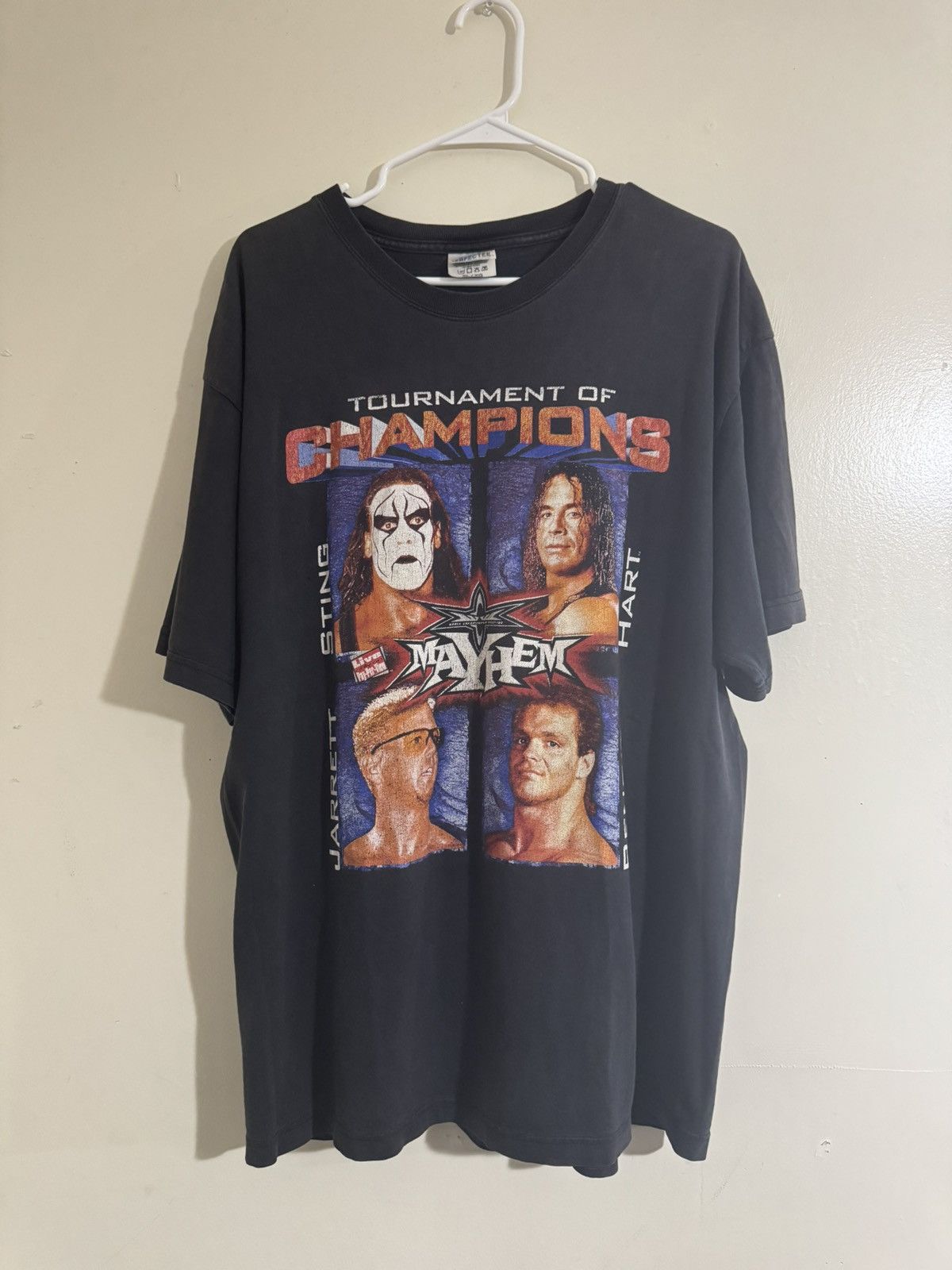 WCW/nWo Vintage 90s WCW Tournament of Champions Wrestlin Tee Size XL Size US XL / EU 56 / 4 - 1 Thumbnail