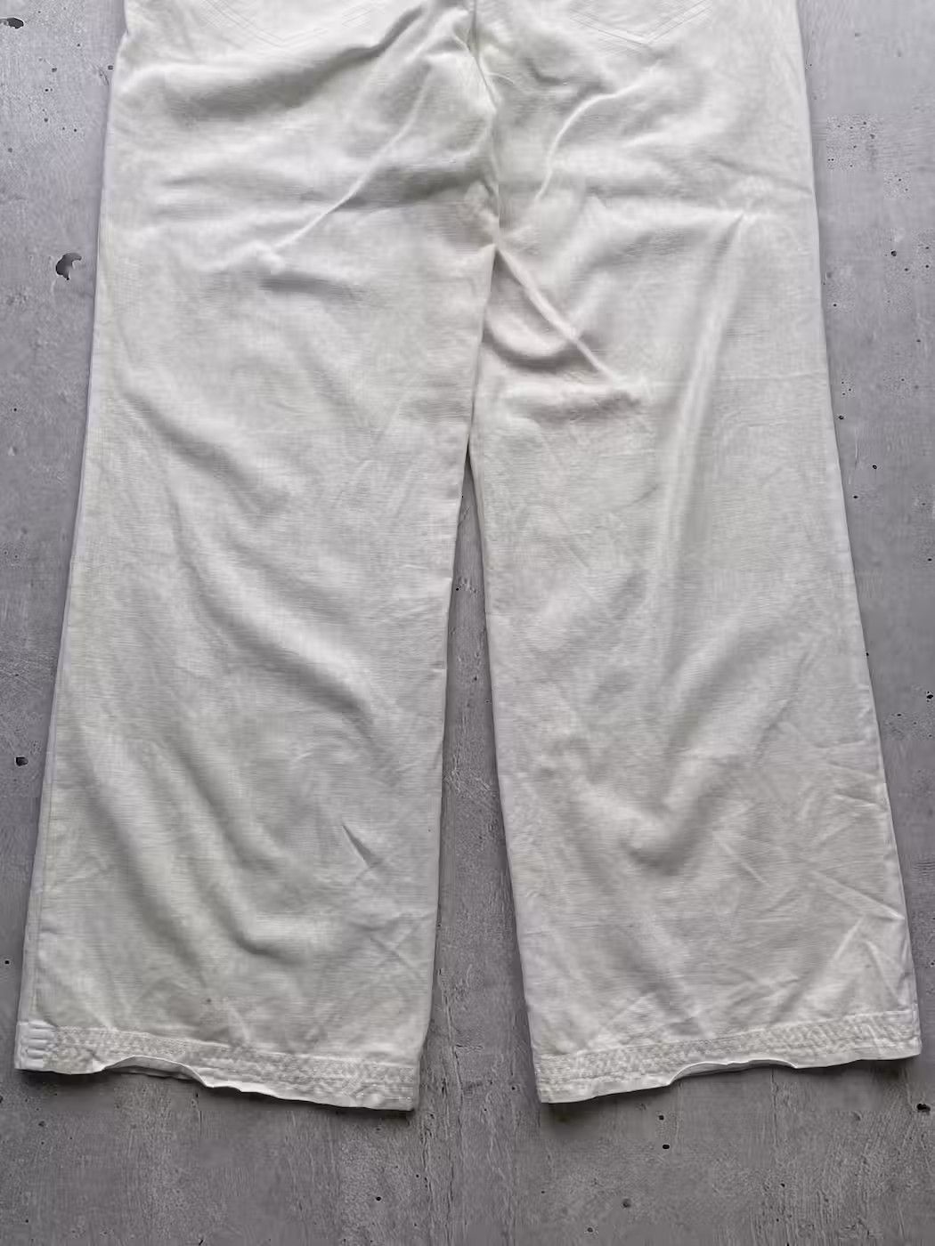 Other Vintage Wide Japanese Style Pants Size 30" / US 8 / IT 44 - 10 Thumbnail