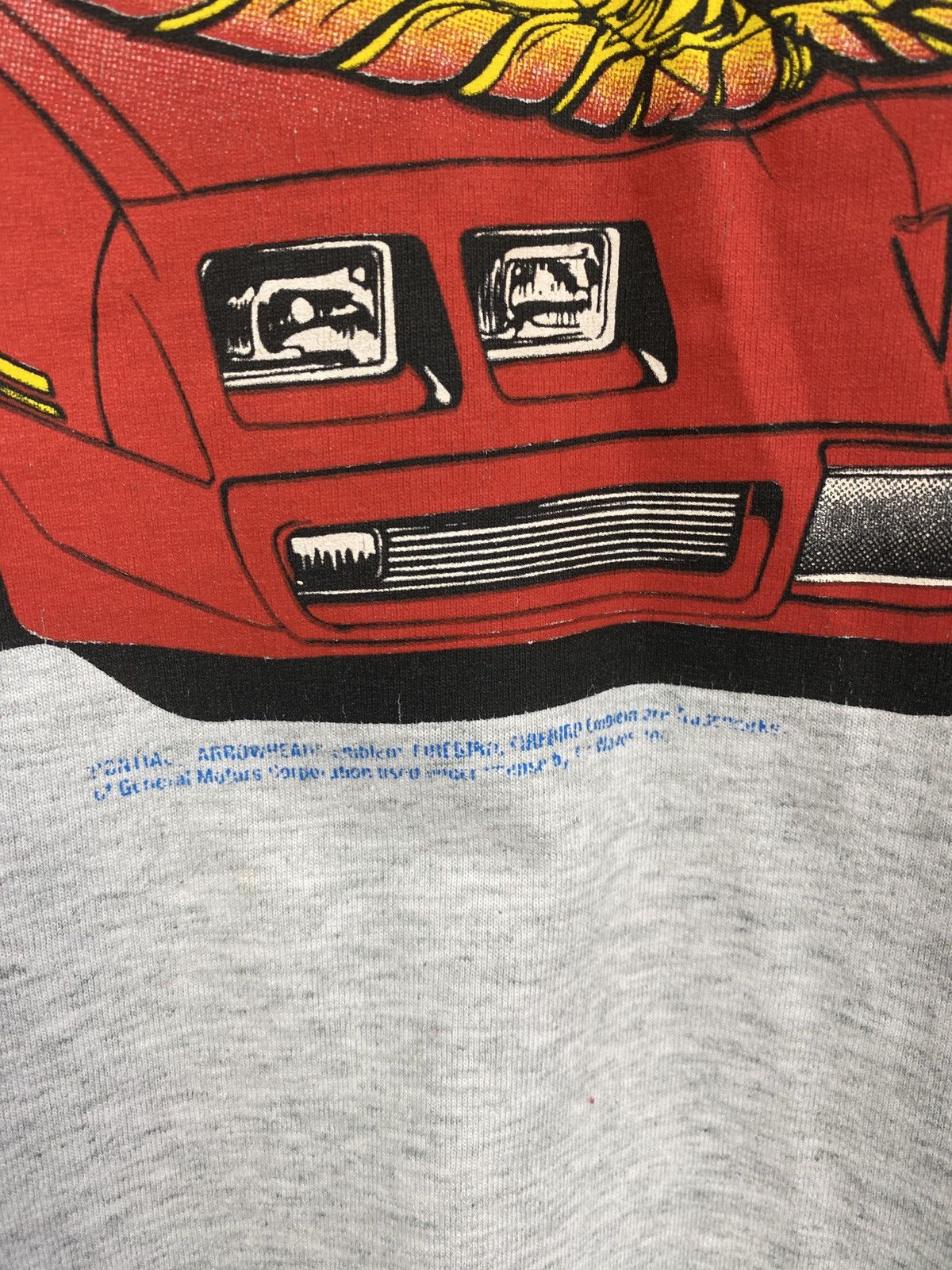 Fruit Of The Loom Vintage 90s Pontiac Firebird Racing NASCAR t-shirt Y2K hype Size US XL / EU 56 / 4 - 5 Thumbnail