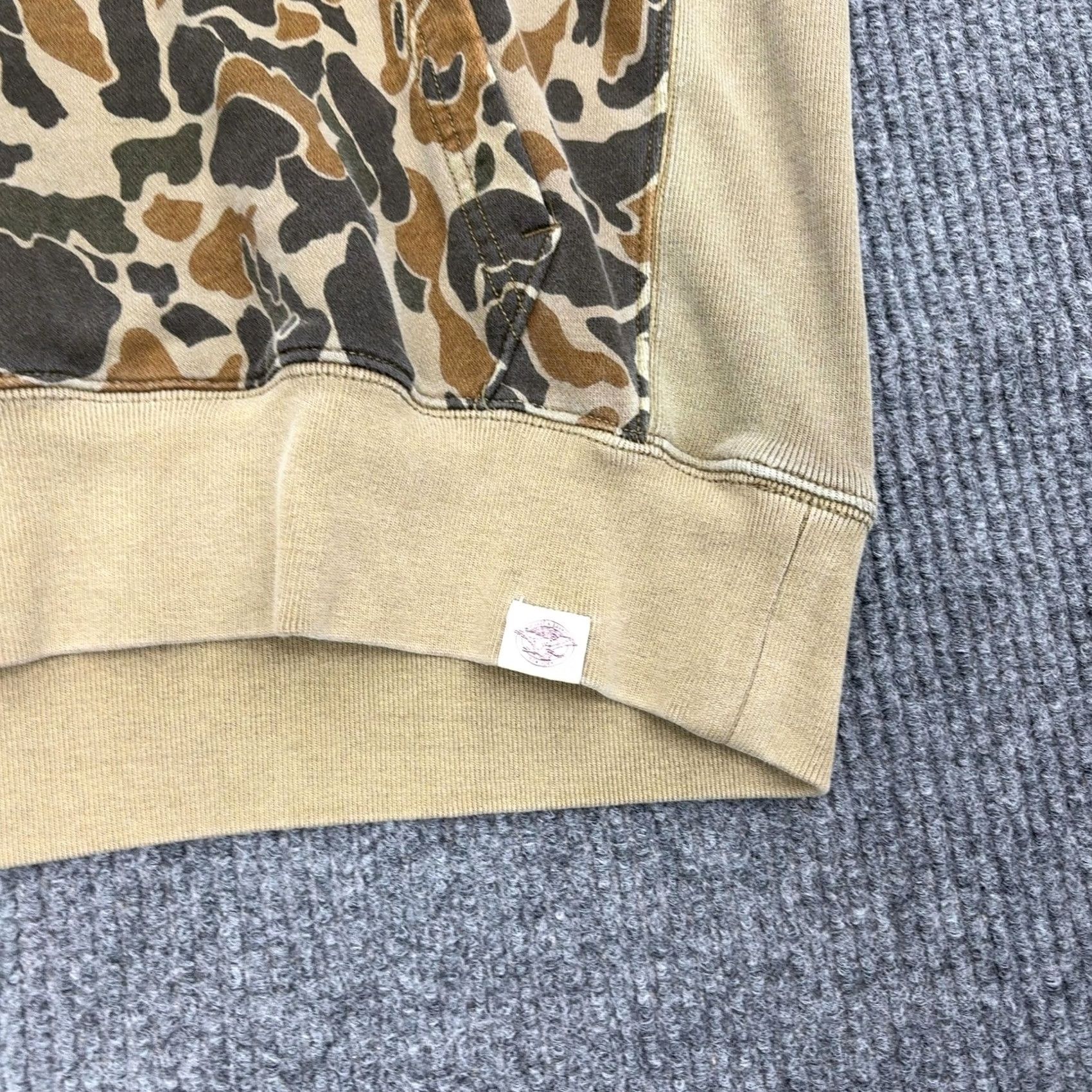 Wallace & Barnes Wallace & Barnes Hoodie Mens M Brown Camo Duck Hunter Gorpcore Pullover Sweatshirt Long Sleeve Size US M / EU 48-50 / 2 - 2 Thumbnail