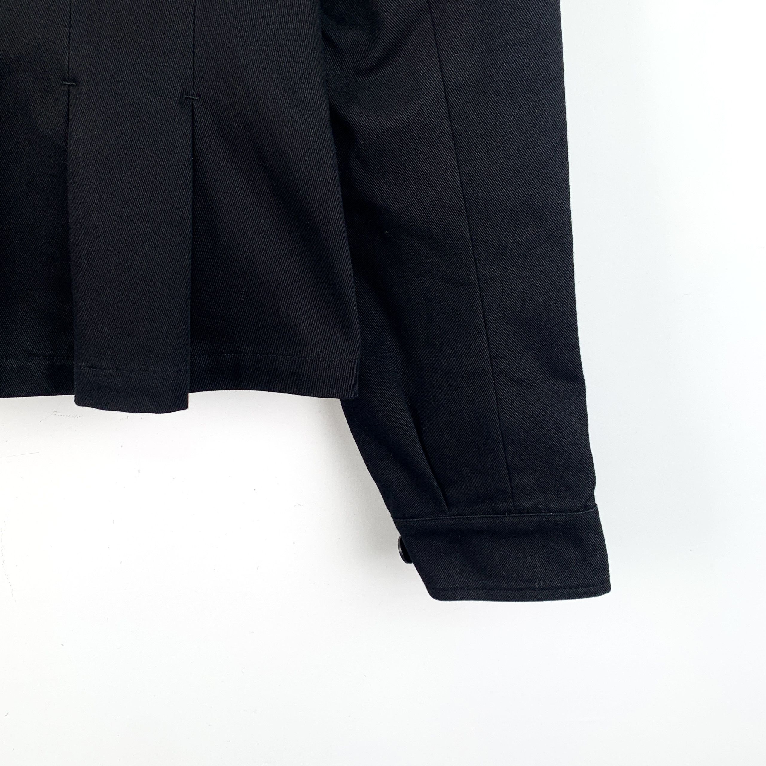 Dior Dior Black Embroidered Cotton Jacket (M) Size US M / EU 48-50 / 2 - 4 Thumbnail