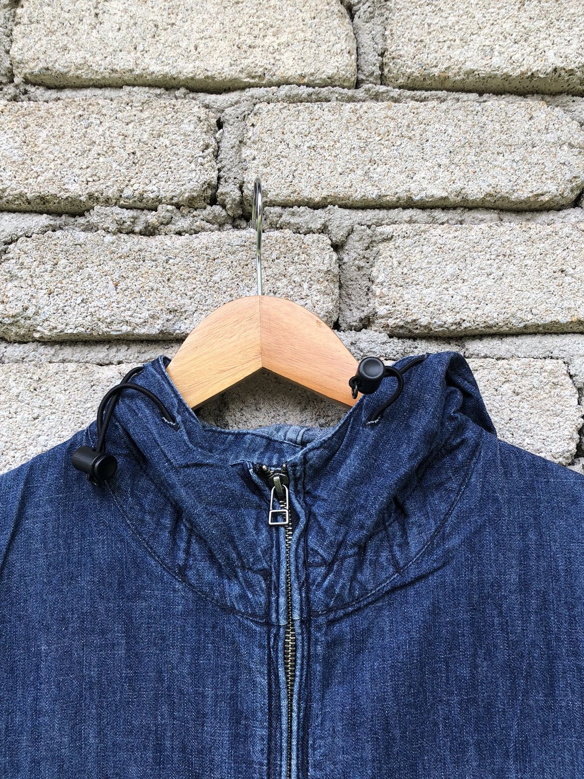 Vintage Vintage Japanese Brands Global Work Fullzipper Denim Jacket Size US L / EU 52-54 / 3 - 7 Thumbnail