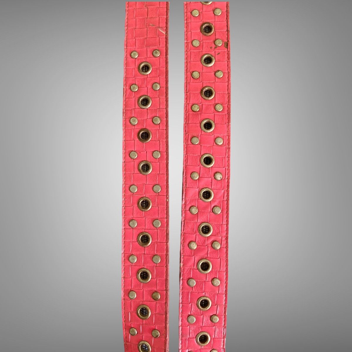 Other 🔥LASTDROP🔥 Vintage Y2K Ring Studded Belt Size 30 - 5 Thumbnail