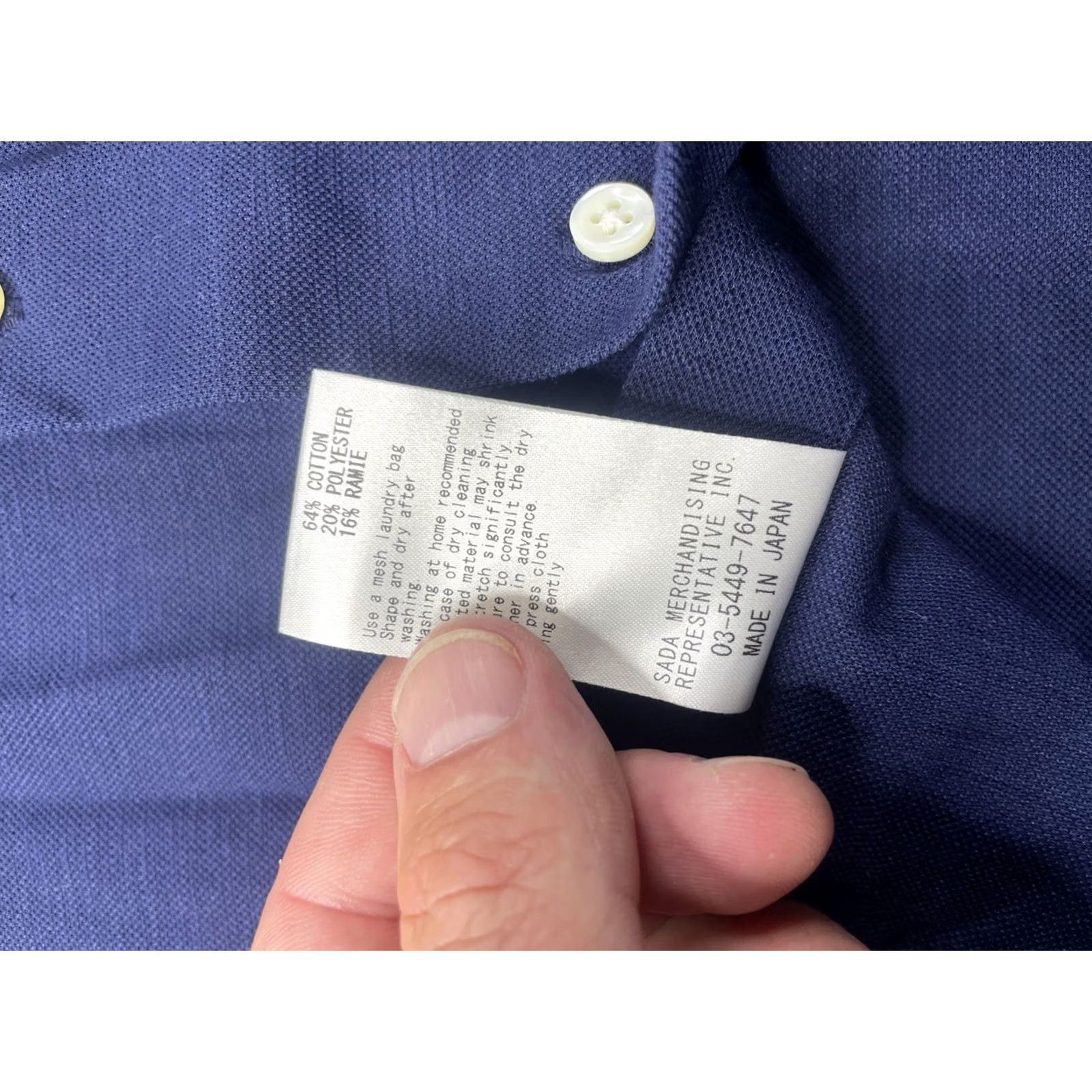 Kamakura Dress Shirt Mens 15.5 Blue Traveler Button Down Long Sleeve Textured Japan Makers, Men's (Size 42r) — image 5 of 6