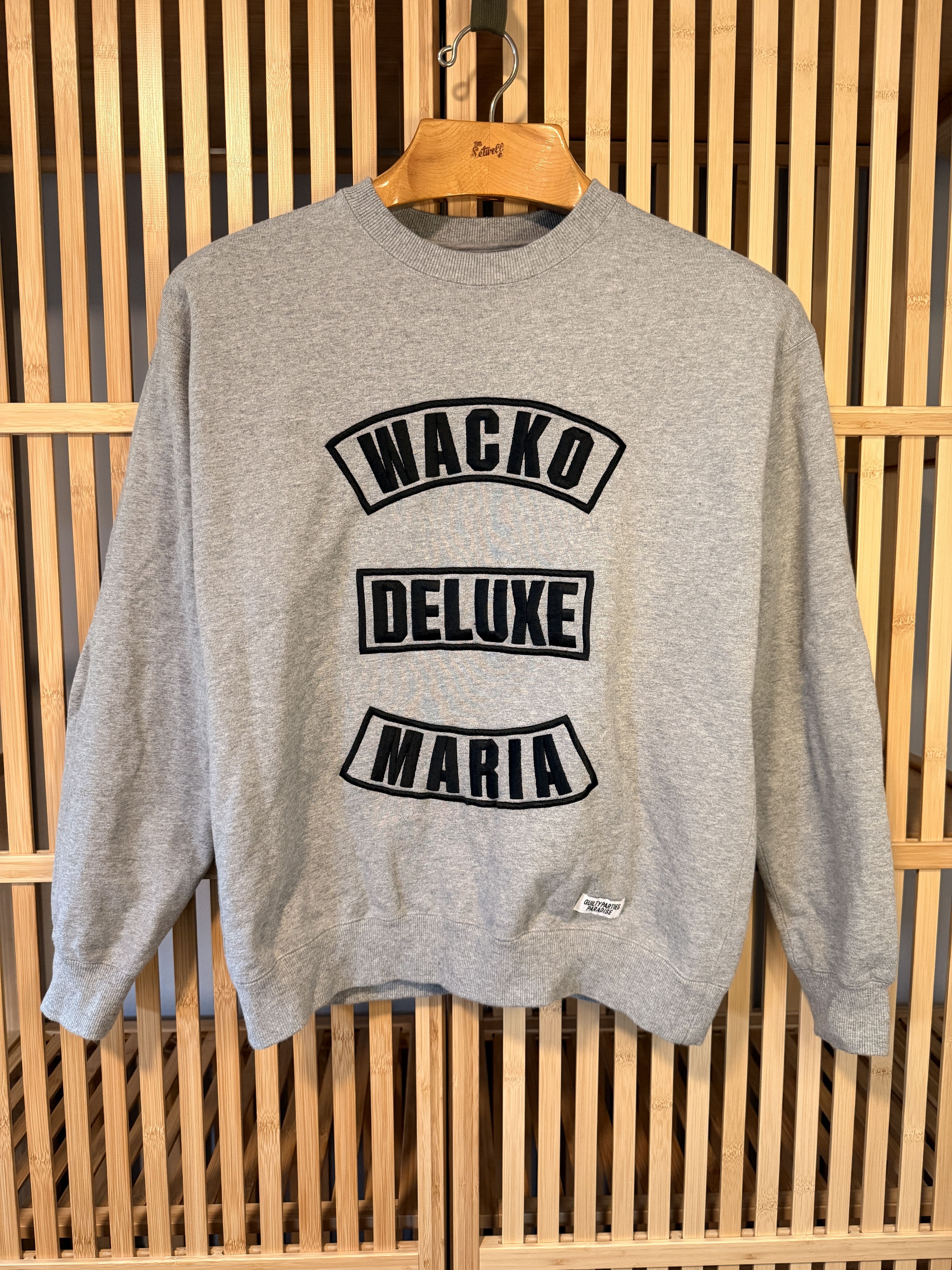 Wacko Maria DELUXE crew grey Size US M / EU 48-50 / 2 - 1 Thumbnail