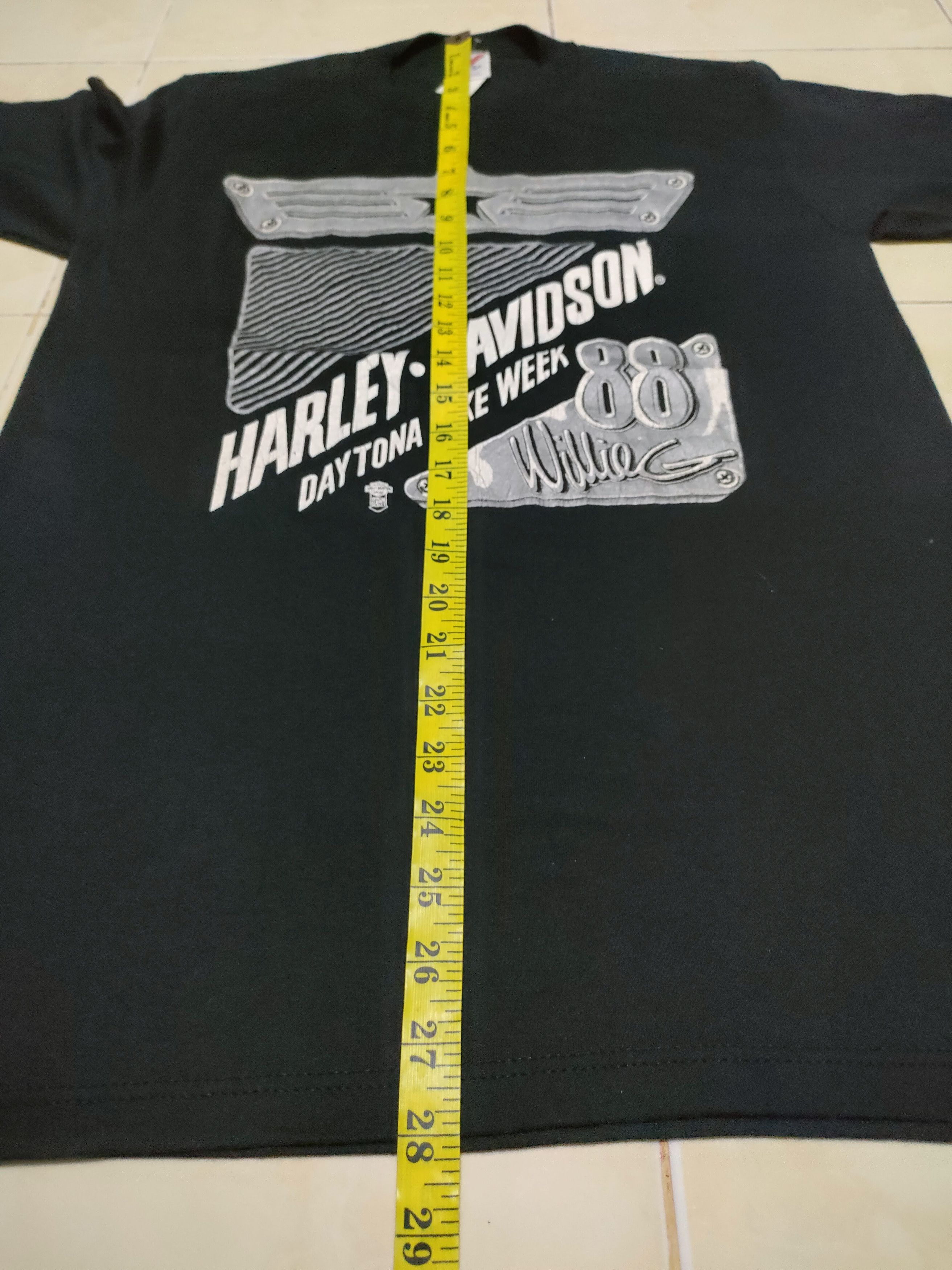Harley Davidson × Vintage Vintage Harley Davidson Robinson Bike Week 3D Emblem T-shirt Size US M / EU 48-50 / 2 - 5 Thumbnail
