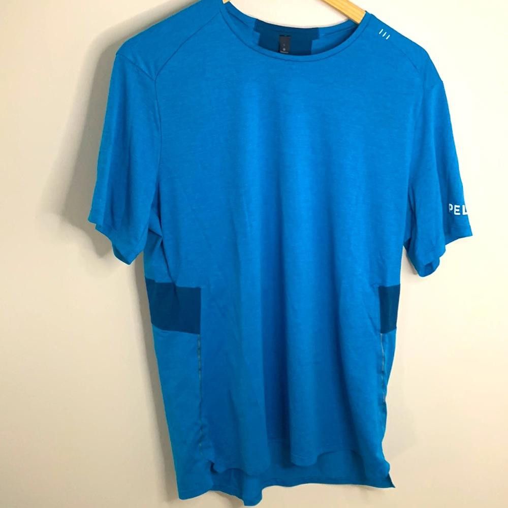 Lululemon Peloton/Lululemon - SS racer back design Crew -Lg-100% Poly Size US L / EU 52-54 / 3 - 2 Thumbnail